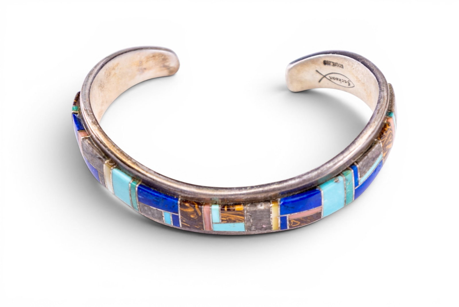 Signed Jackson Native Cuff - 2
