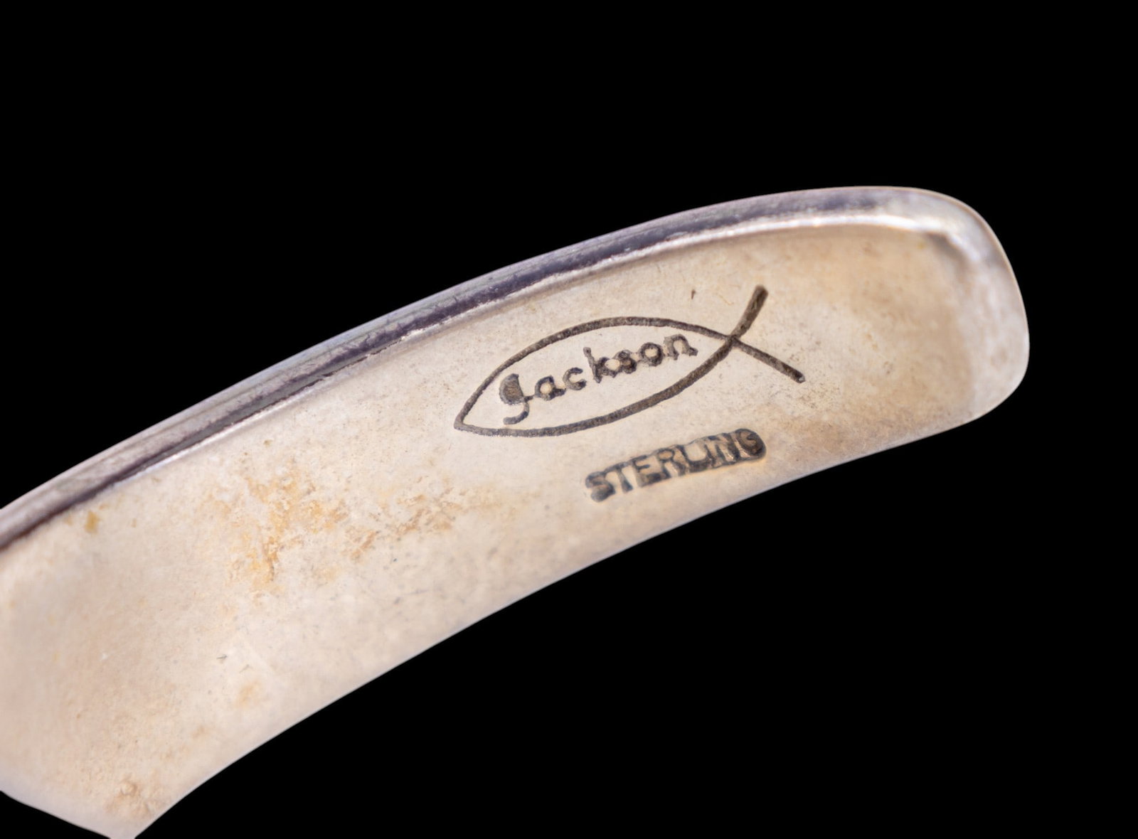 Signed Jackson Native Cuff - 3