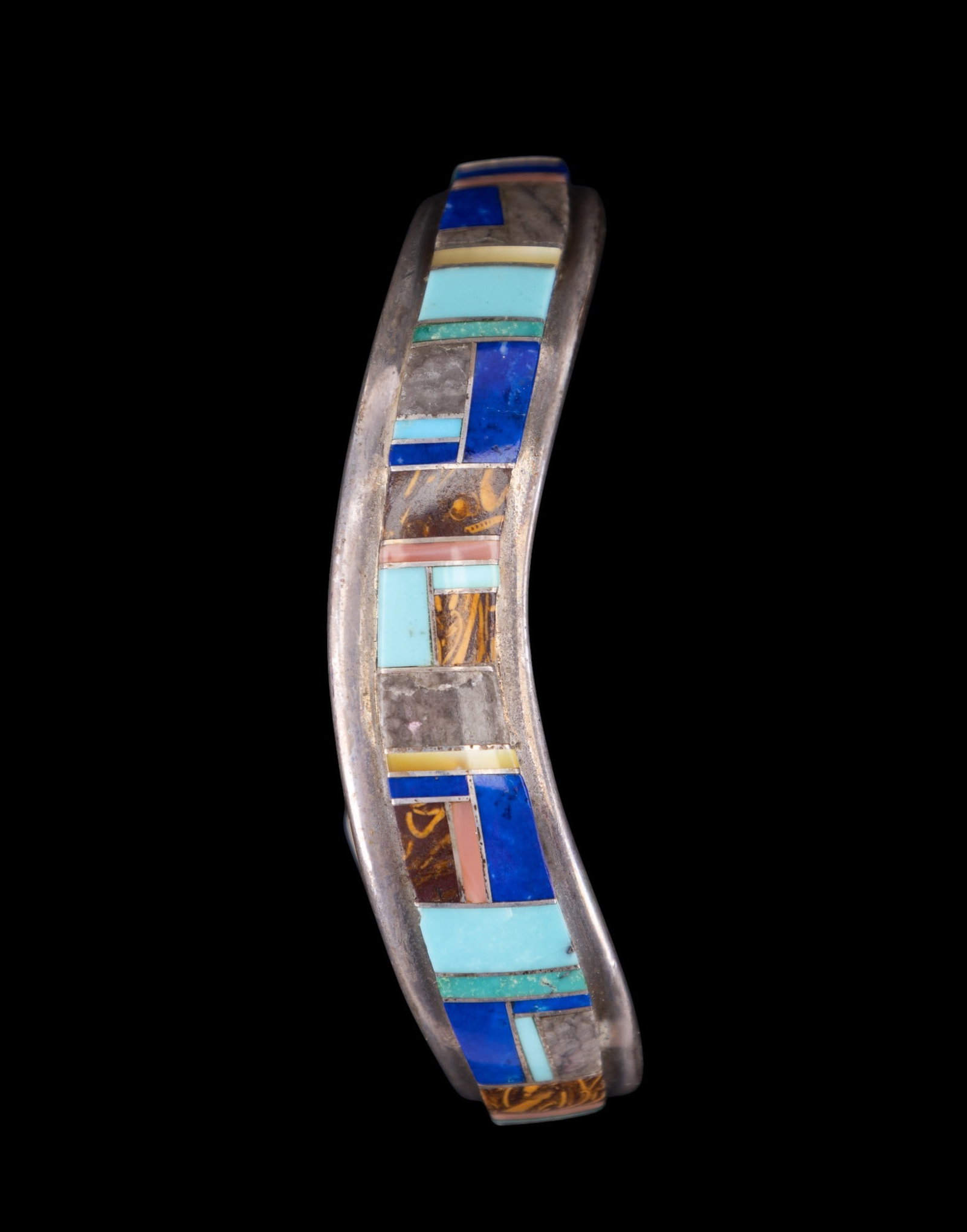 Signed Jackson Native Cuff - 4