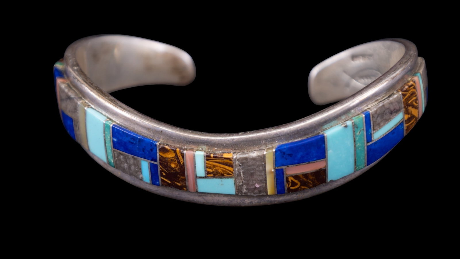 Signed Jackson Native Cuff - 5