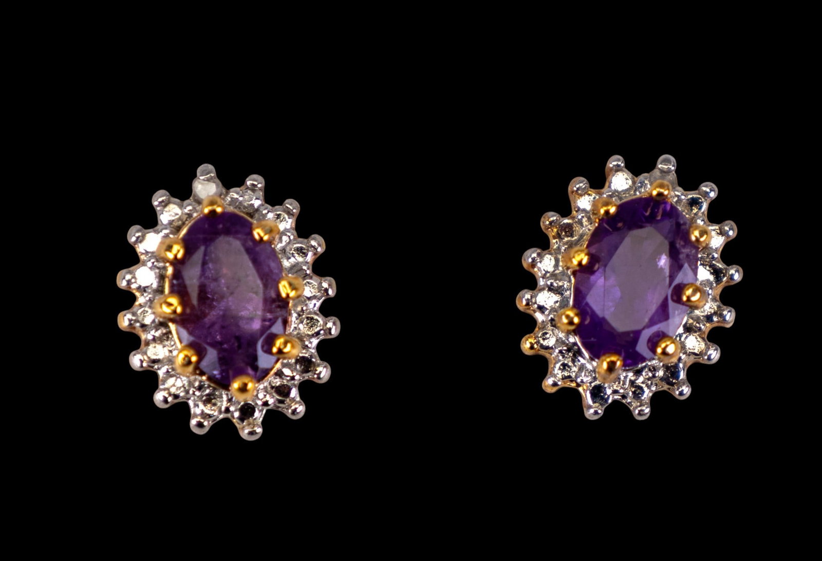 Sterling Silver Stud Earrings - 6