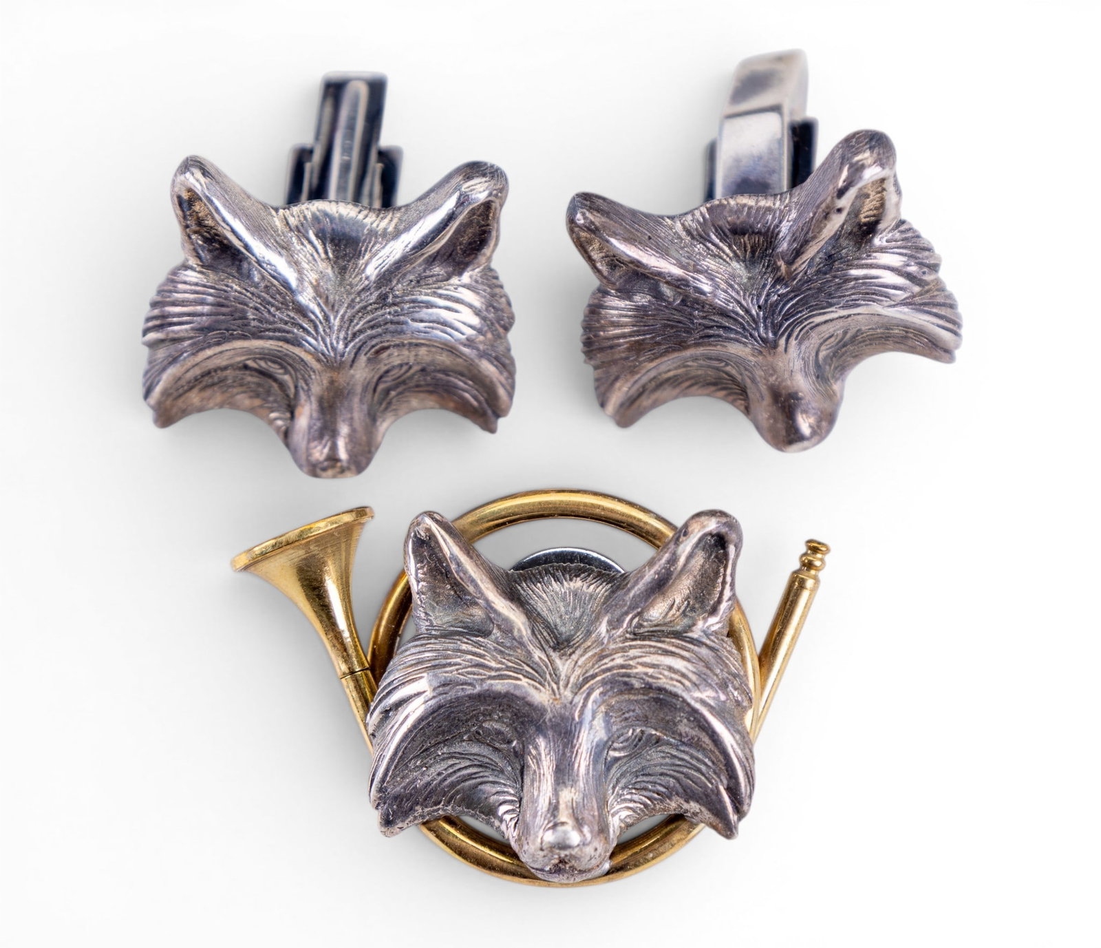 Equestrian Sterling Silver Cufflinks (1 of 3)