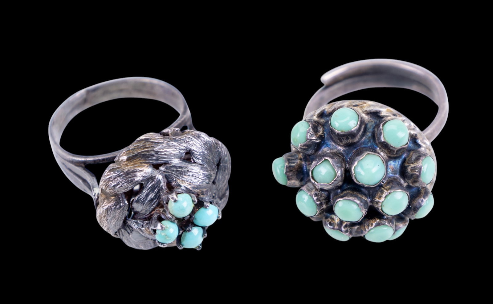 Sterling Turquoise Vintage Rings (1 of 5)