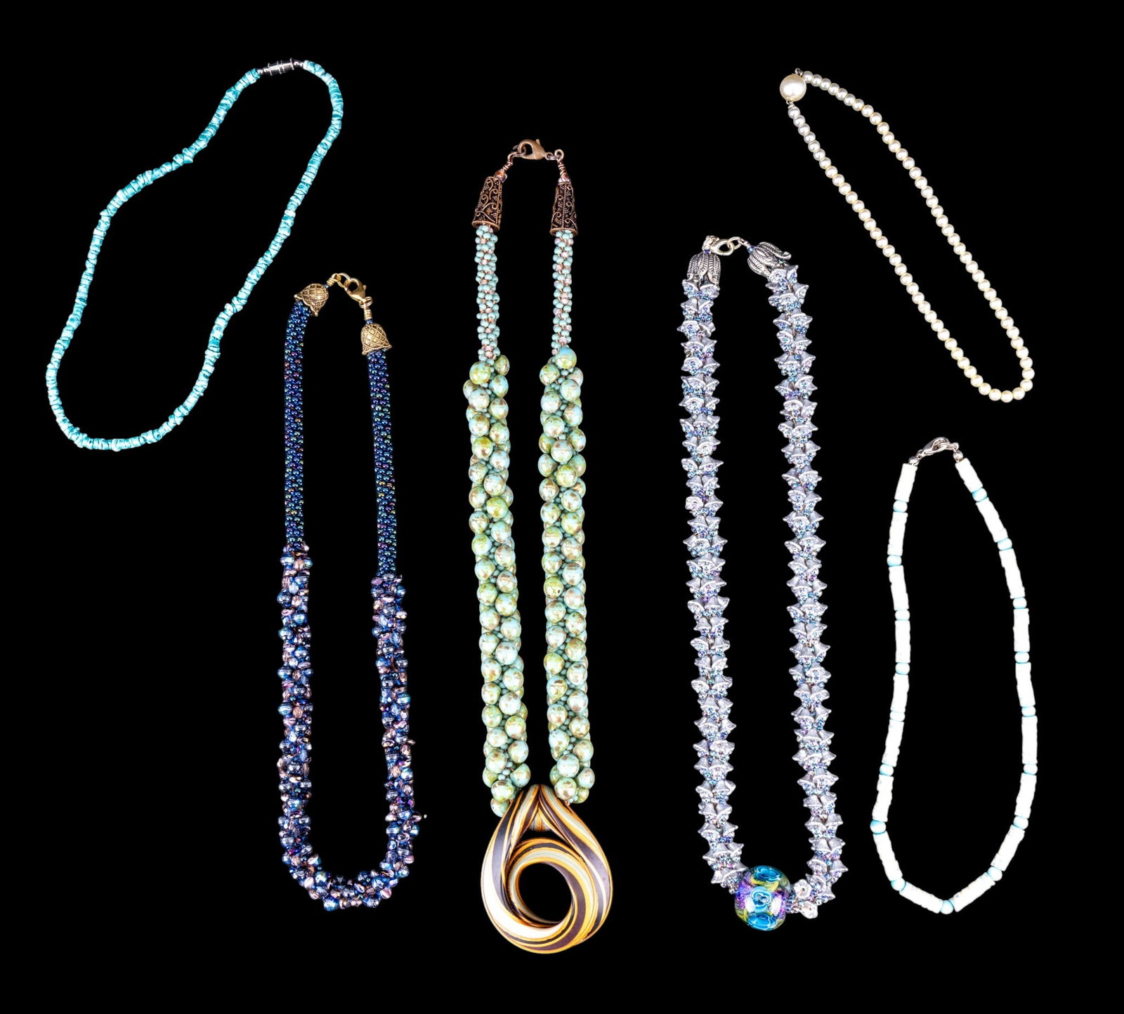 Artisan Beaded Necklaces and More (1 of 8)