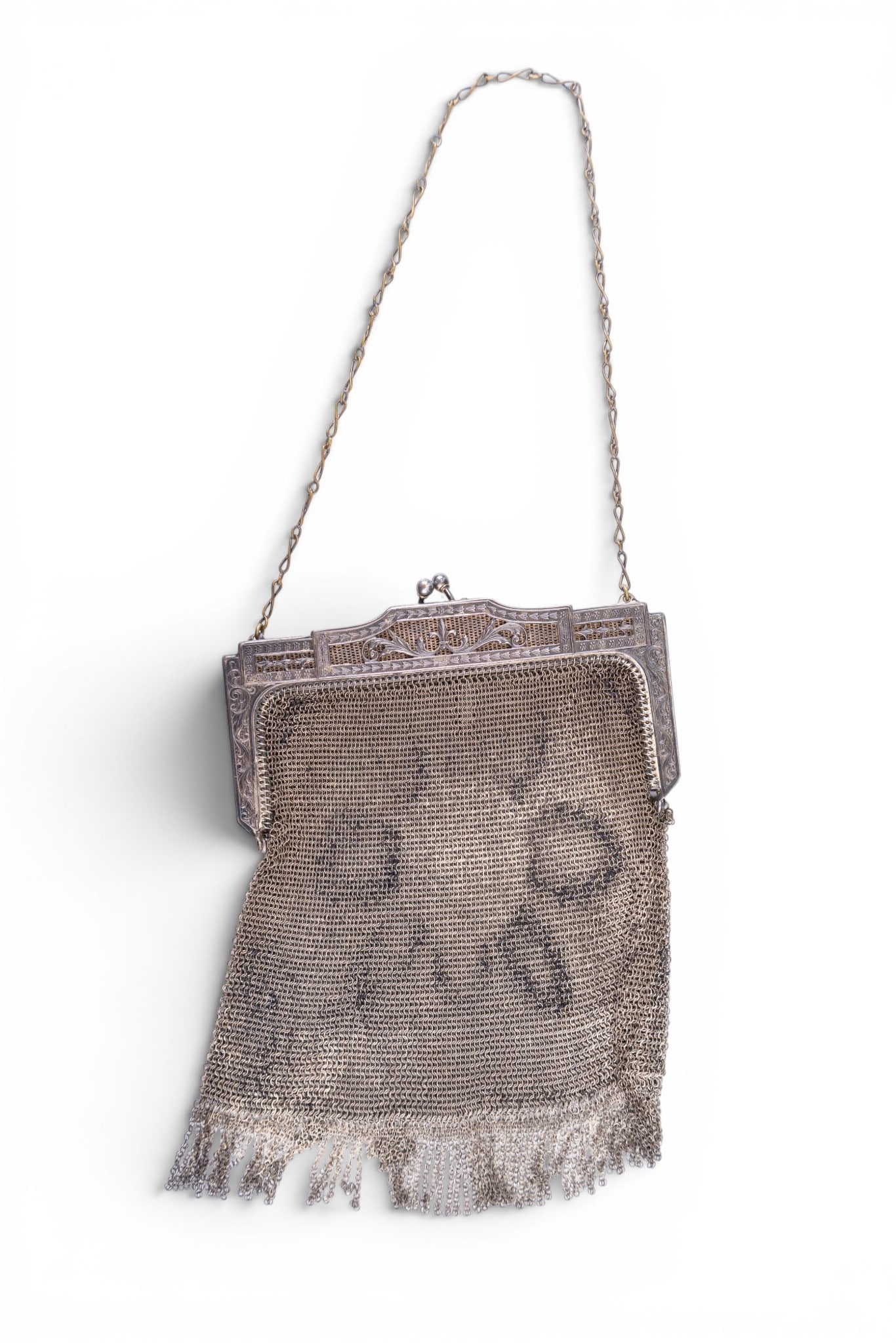 Antique Whiting & Davis Mesh Bag (1 of 7)