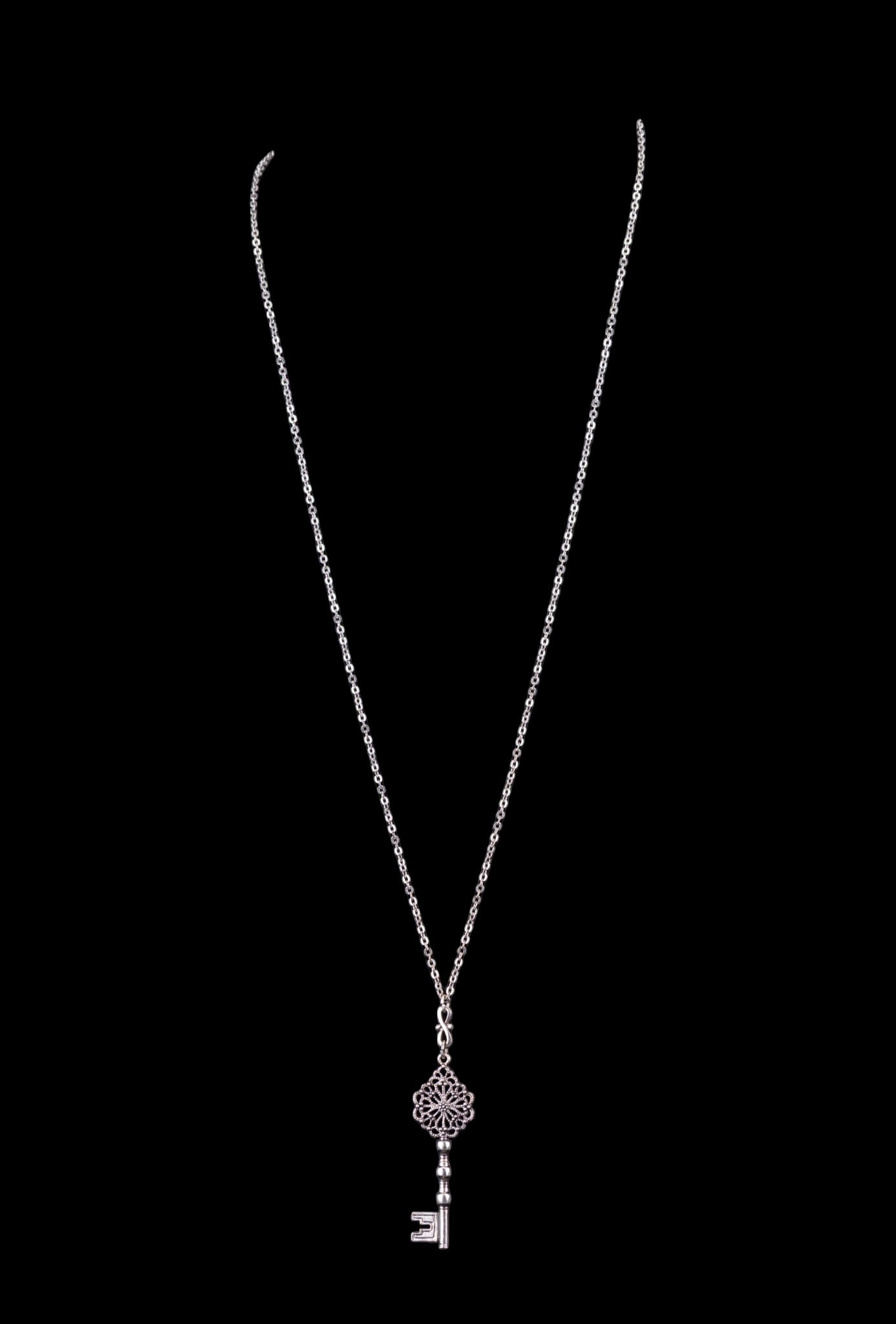 Silver Tone Statement Necklaces - 10