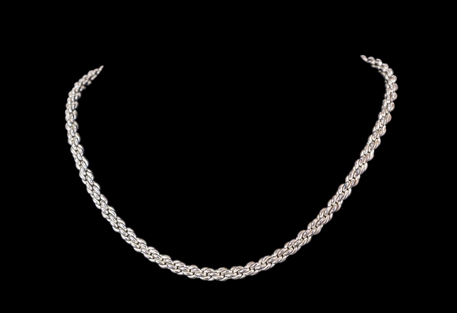 Silver Tone Statement Necklaces - 16