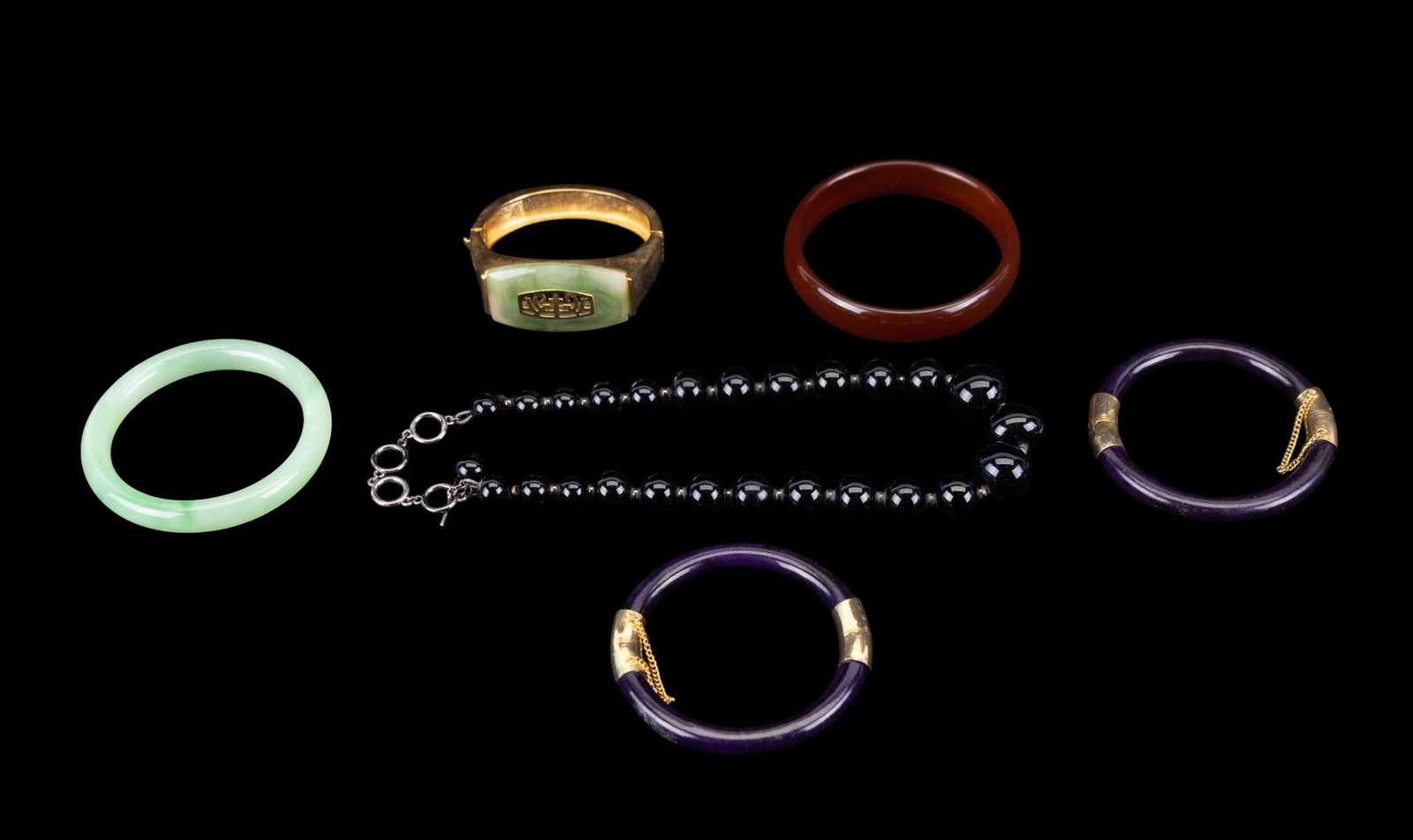 Bangle Bracelets and Monet Necklace (1 of 6)