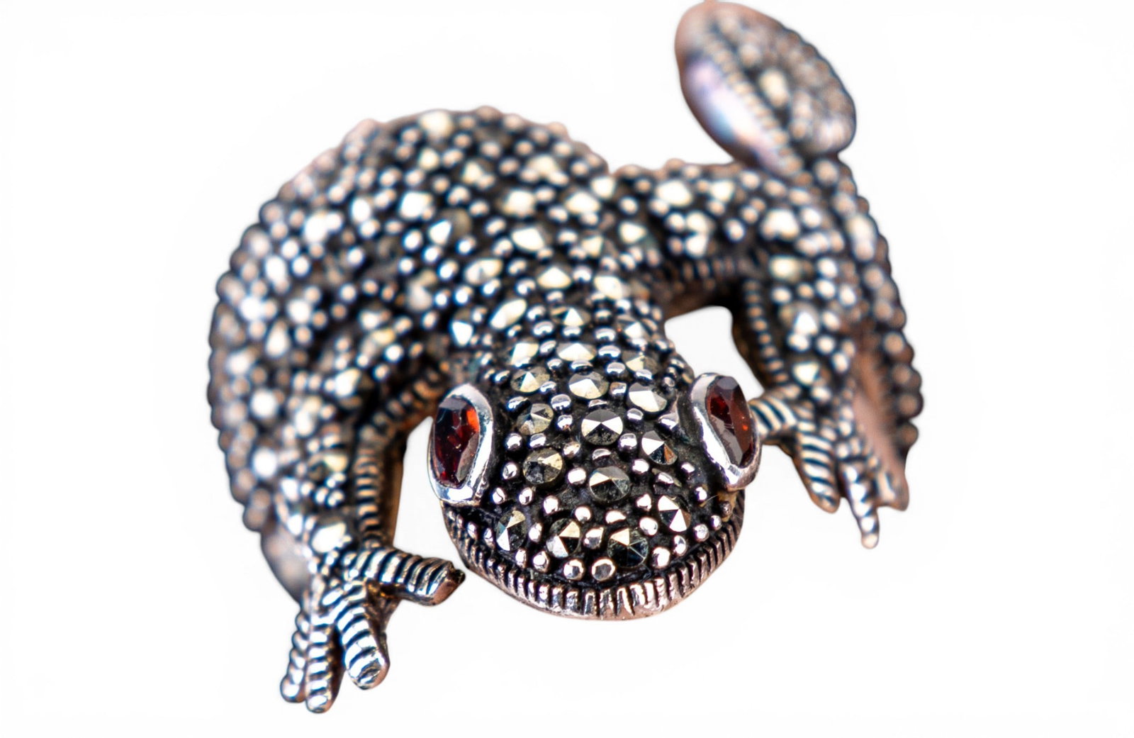 Sterling Silver Lizard Ring - 5