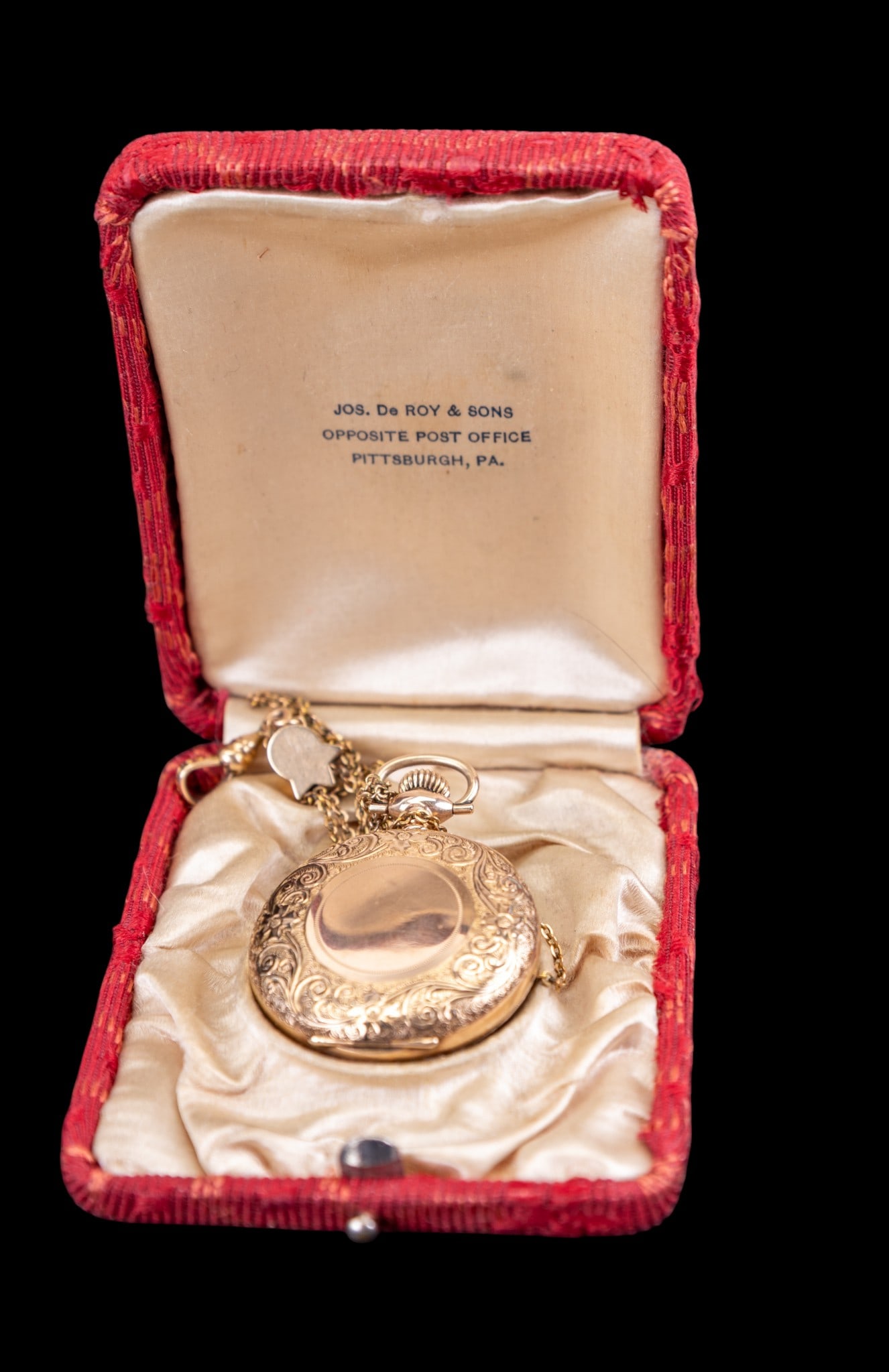 Antique Elgin Pocketwatch w/ GP Case, Fob (1 of 12)