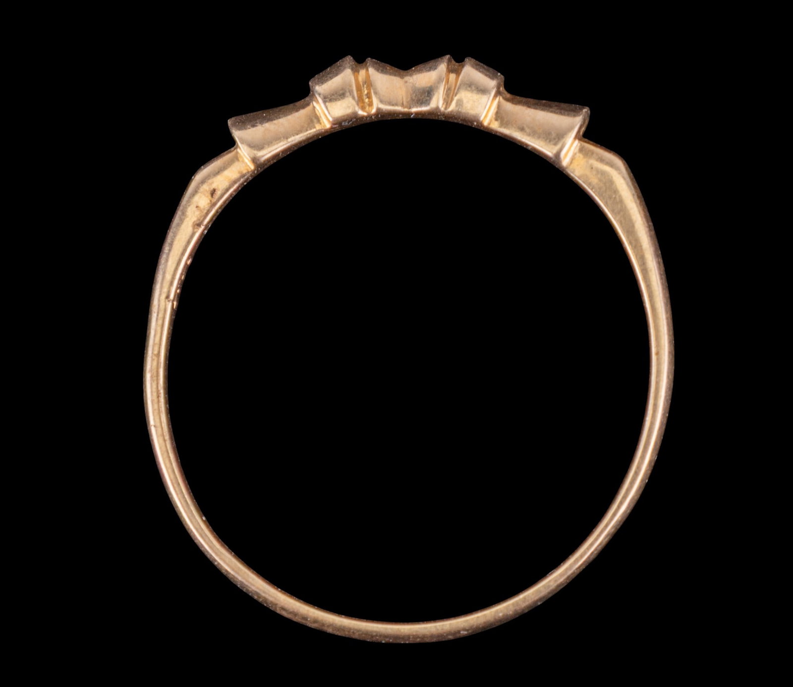 14K Yellow Gold Ring - 8