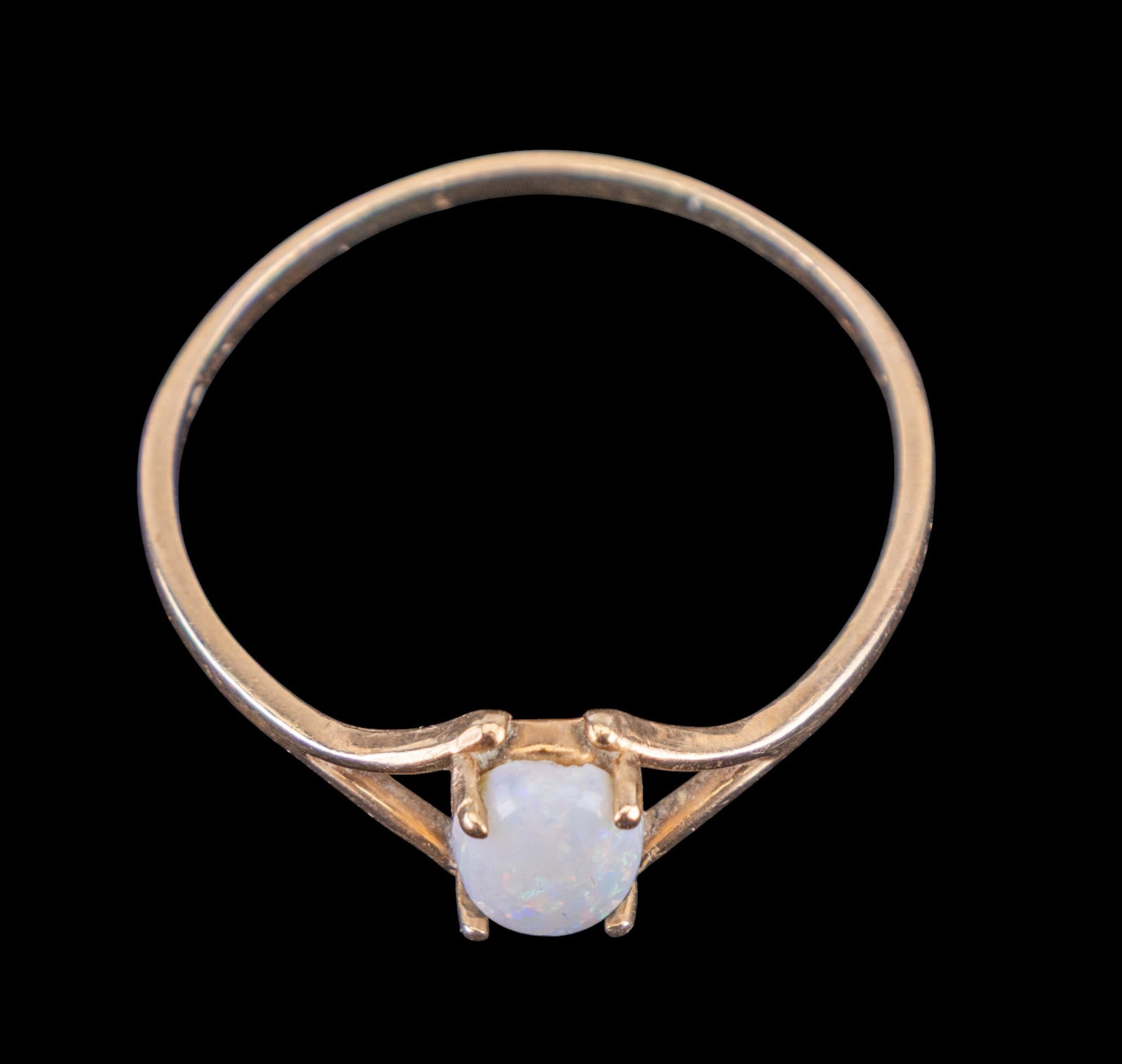 10K Gold Ring w/ Opal - 2