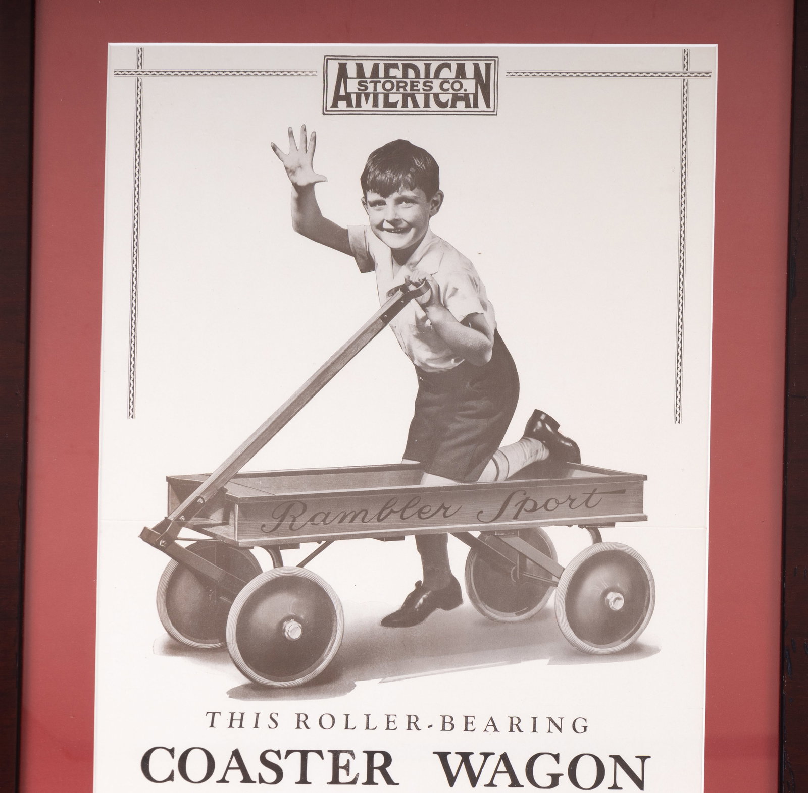 Framed Vintage Advertisements - 4