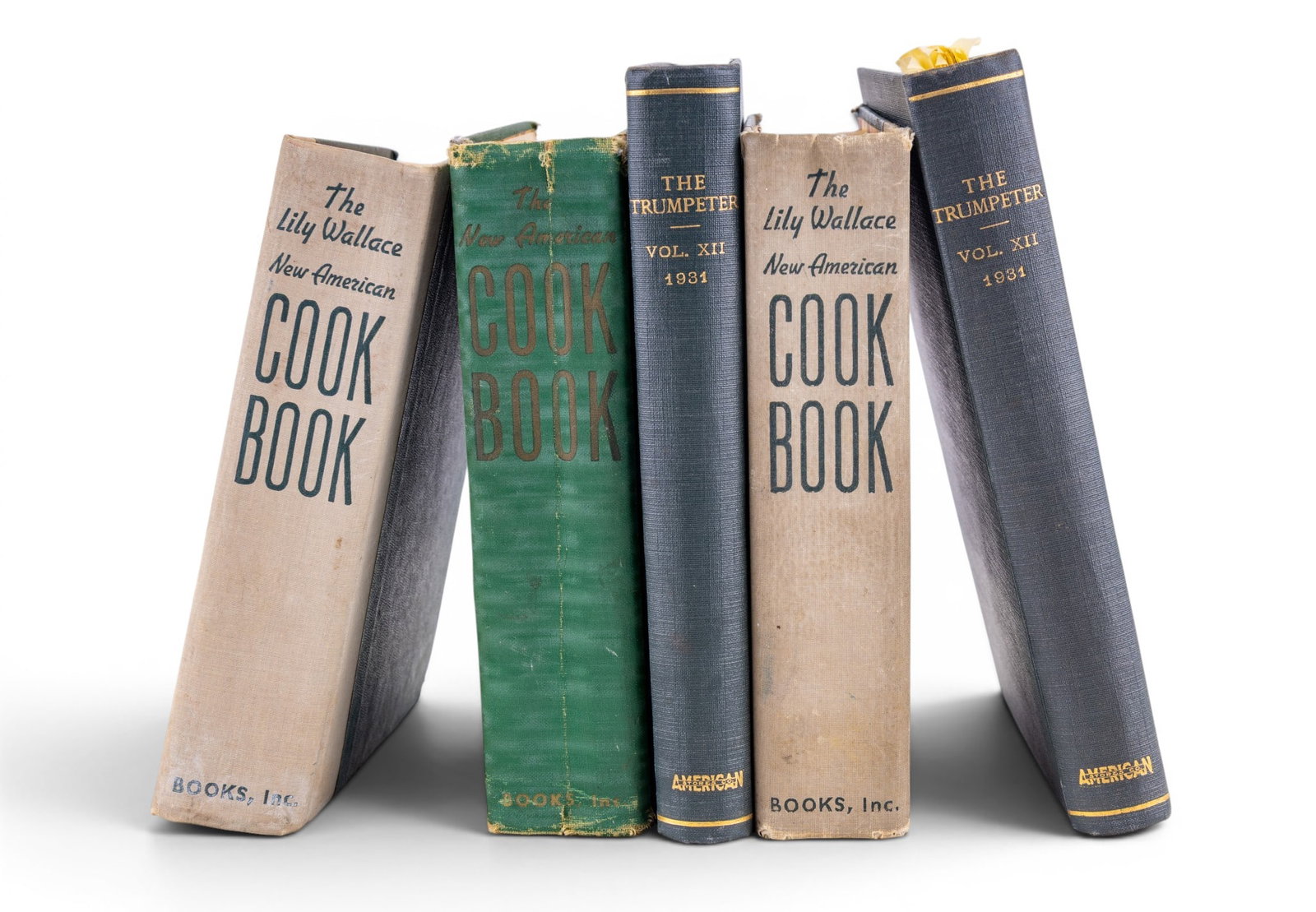 Cookbooks and 'The Trumpeter' Volumes (1 of 6)