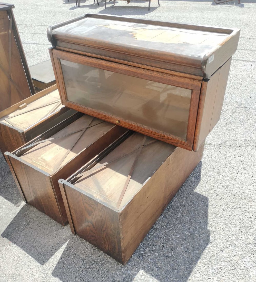 Barrister Bookcase with 5-Sections - 7