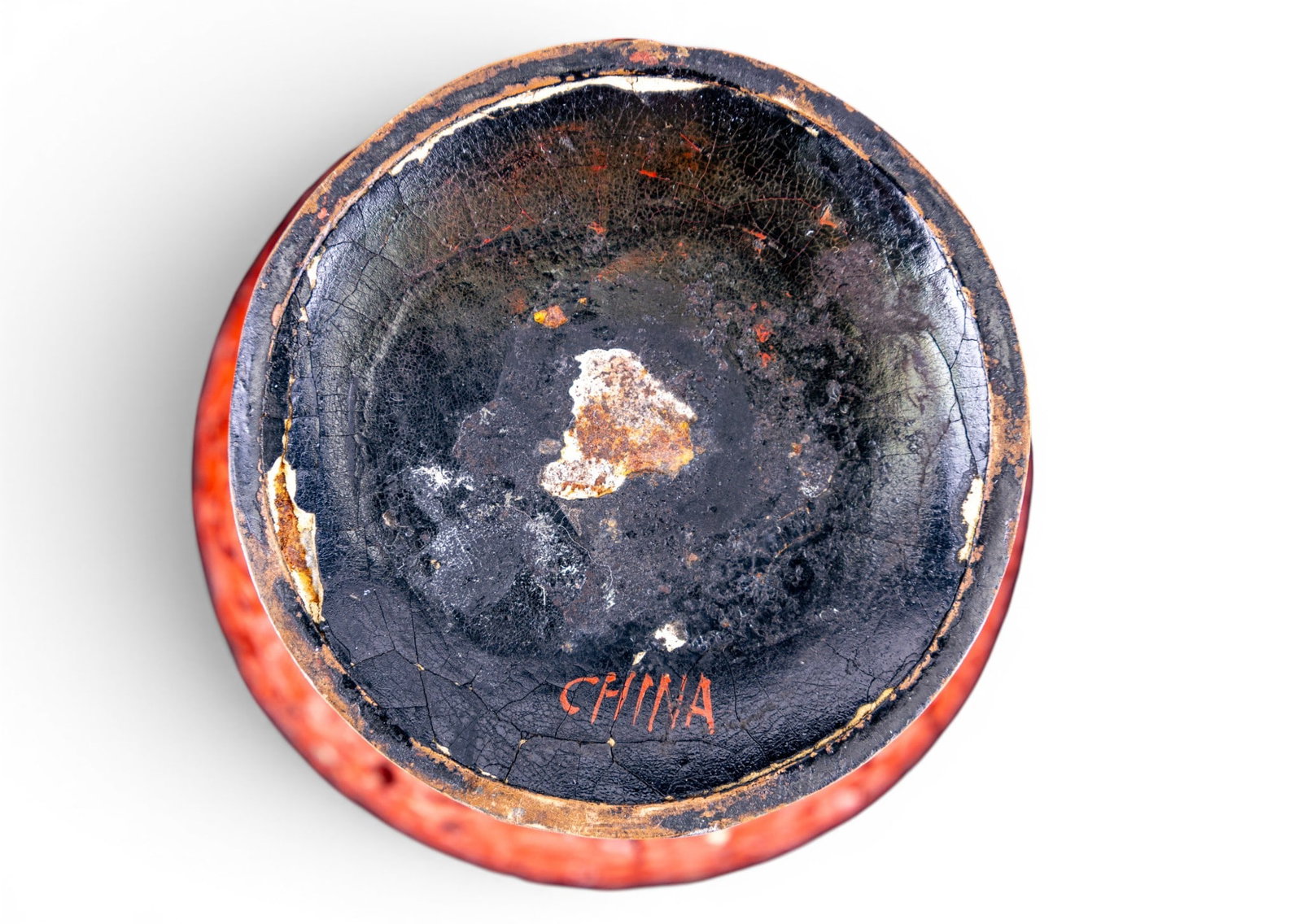 Cinnabar Vase, Canton Box, Mexican Vase - 16