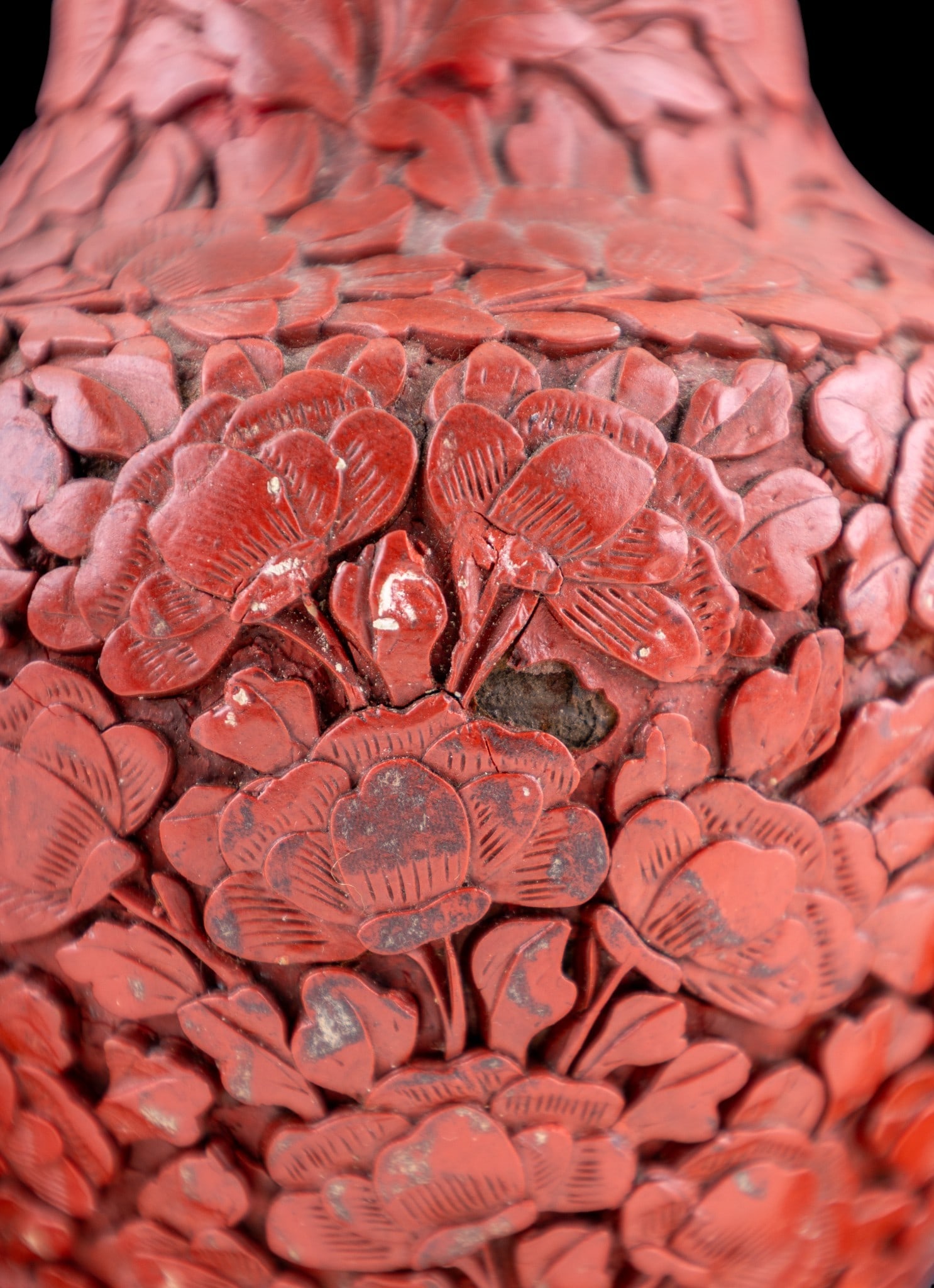 Cinnabar Vase, Canton Box, Mexican Vase - 18