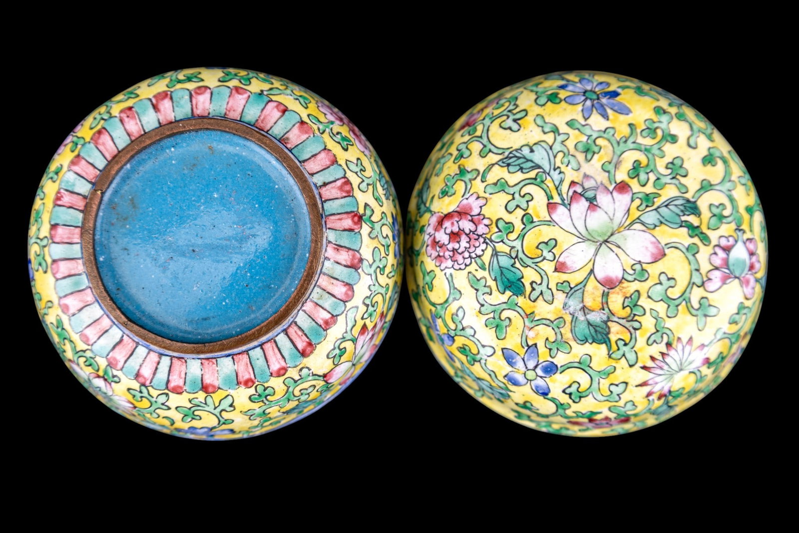 Cinnabar Vase, Canton Box, Mexican Vase - 20