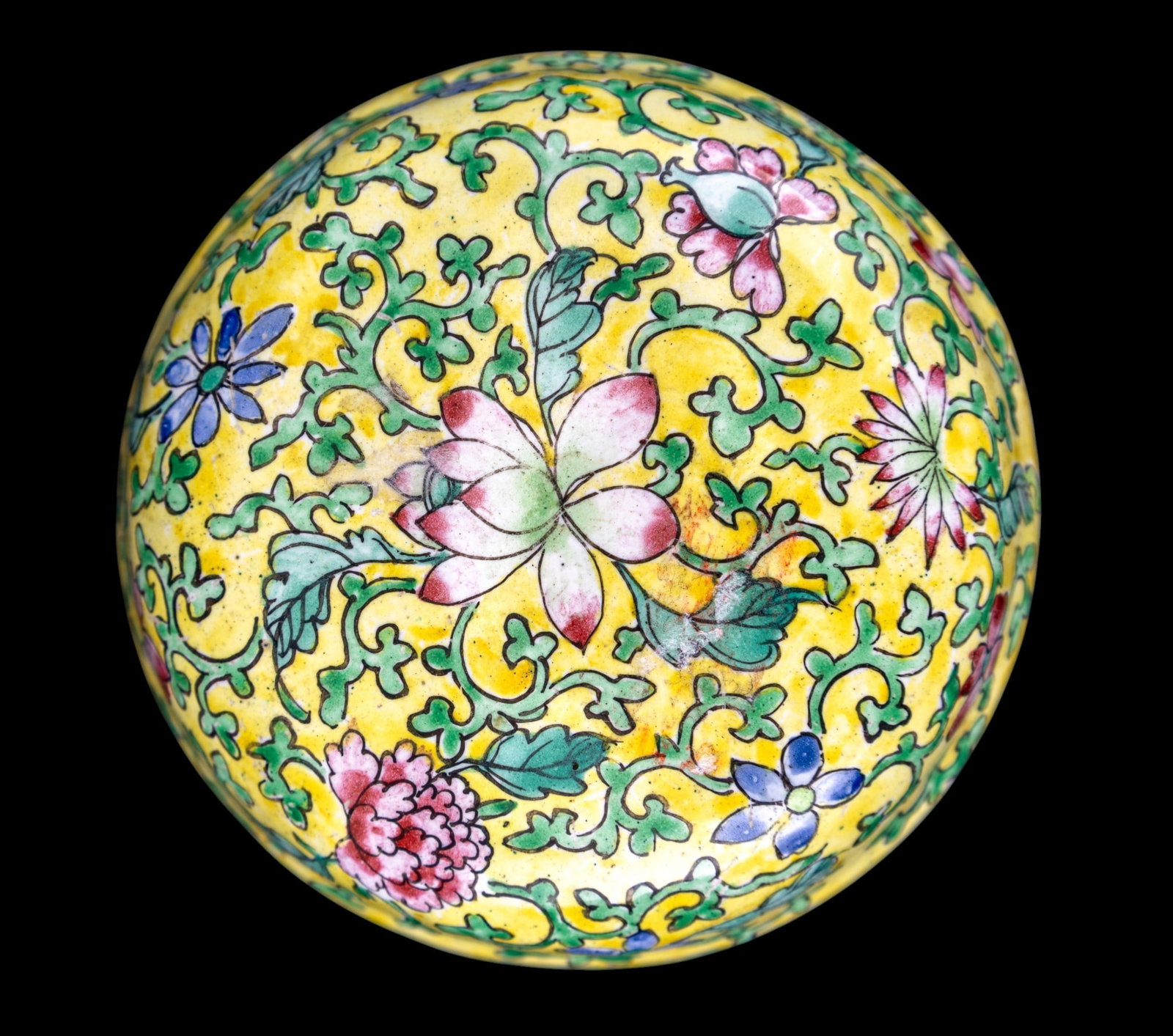 Cinnabar Vase, Canton Box, Mexican Vase - 5
