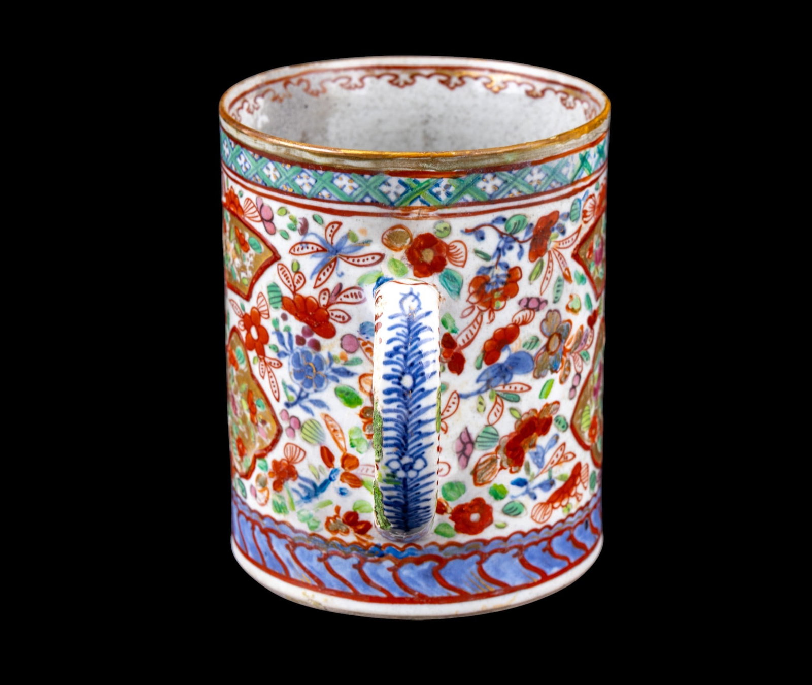 Chinese Famille Rose Mug - 4