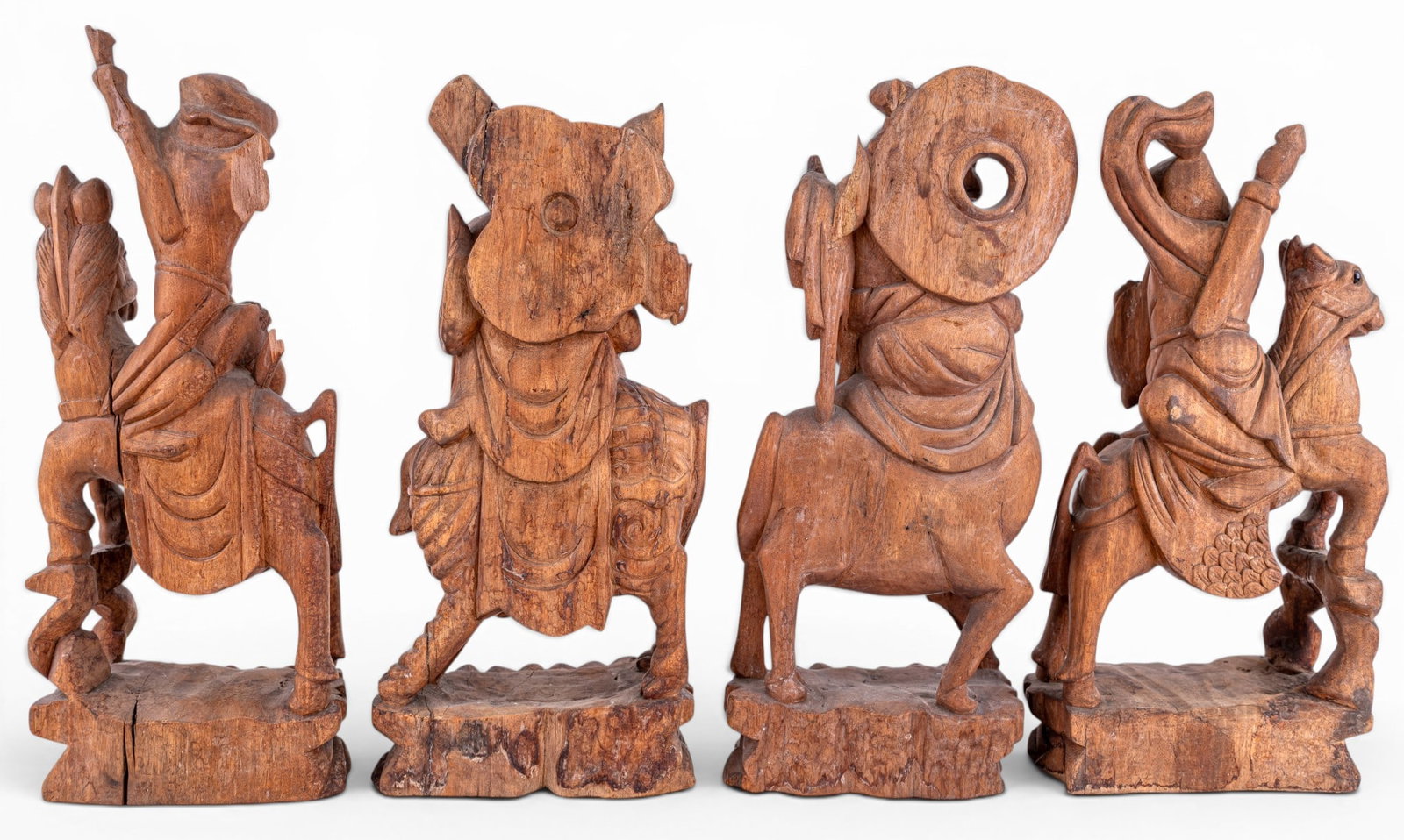 Chinese Carved Cabinet Immortals (8) - 10