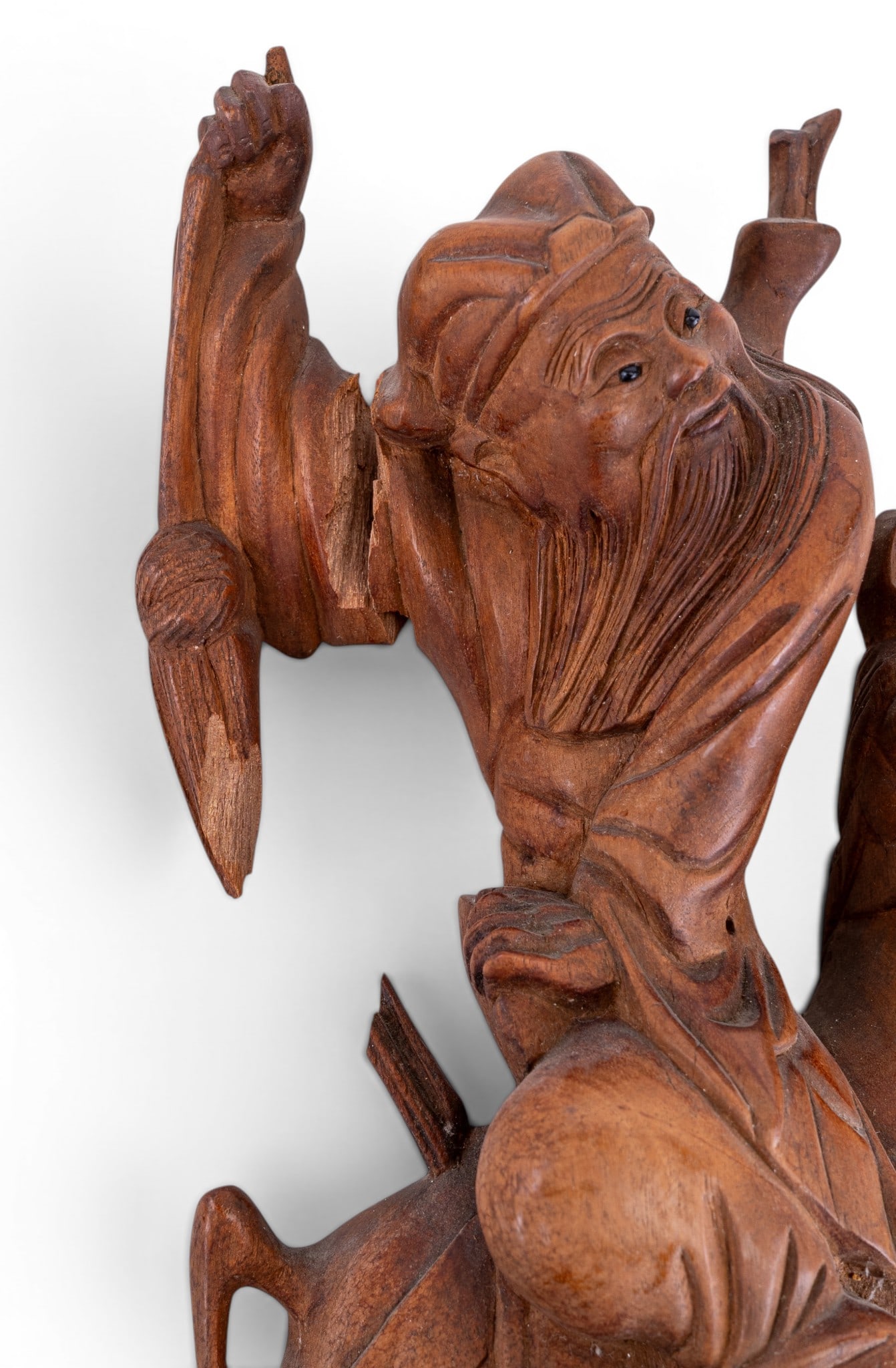 Chinese Carved Cabinet Immortals (8) - 13