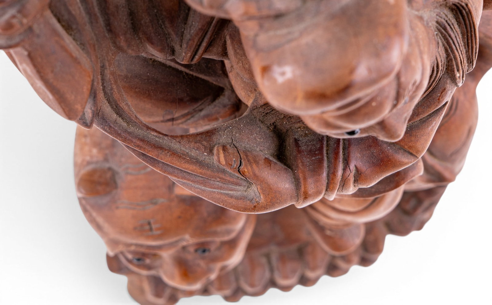 Chinese Carved Cabinet Immortals (8) - 19