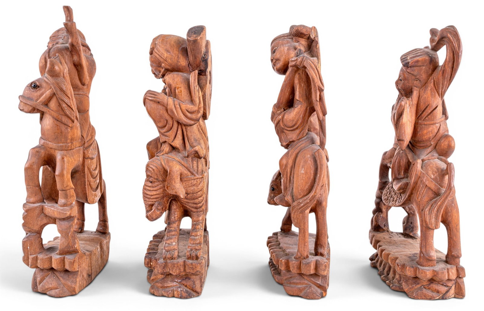 Chinese Carved Cabinet Immortals (8) - 9
