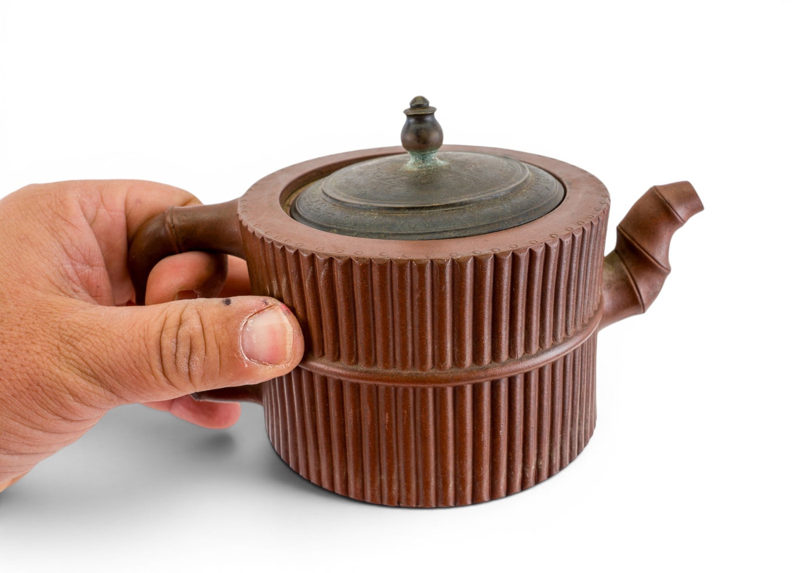 Yixing Teapot with Nghi Hung Marking - 7