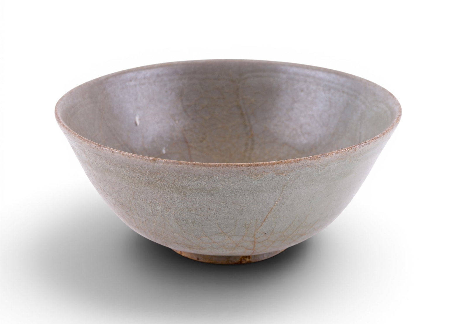 Korean/Chinese Celadon Pottery Bowl (1 of 5)