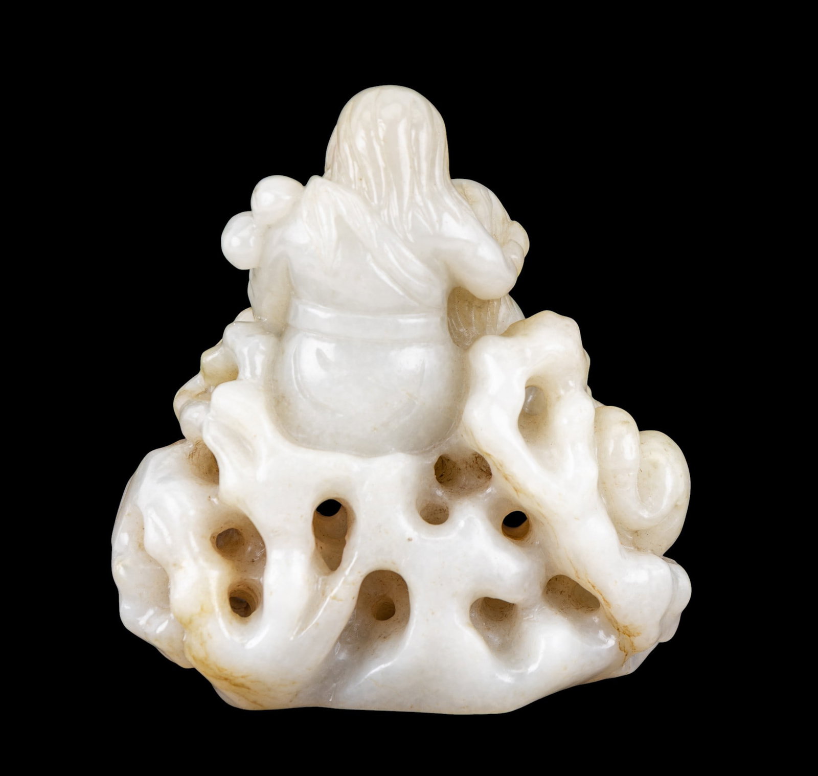 Antique Chinese Figural Jade - 2