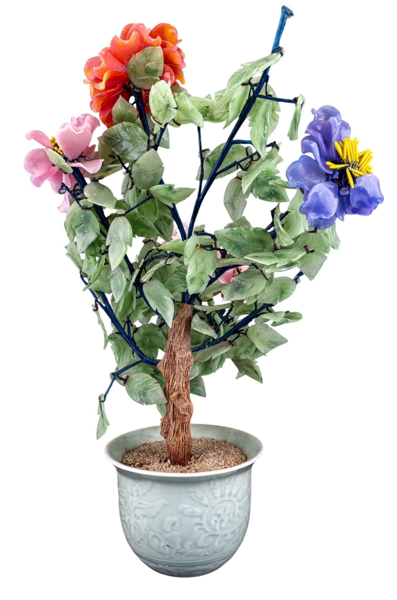 Celadon and Jade Flower Tree - 2