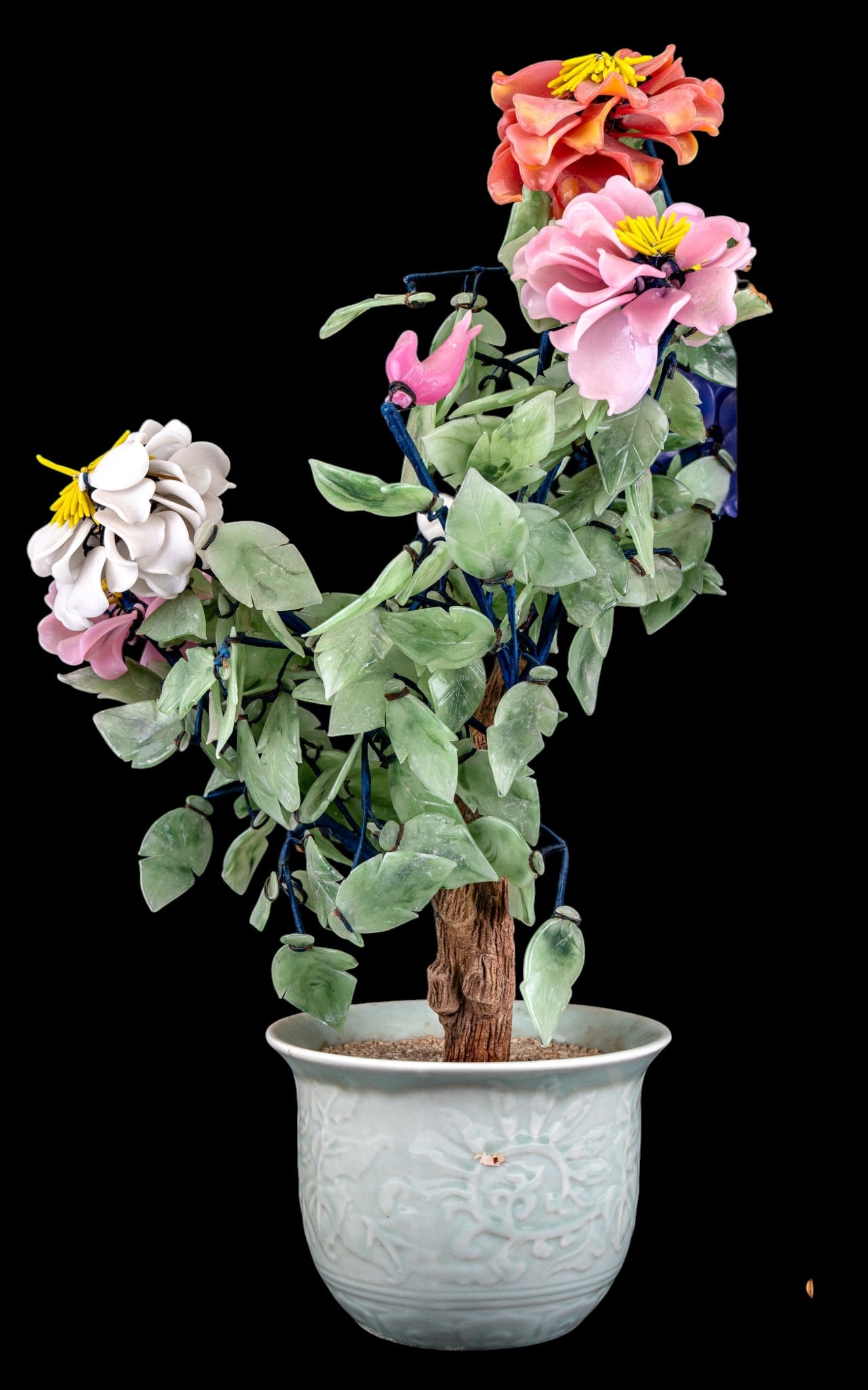 Celadon and Jade Flower Tree - 7