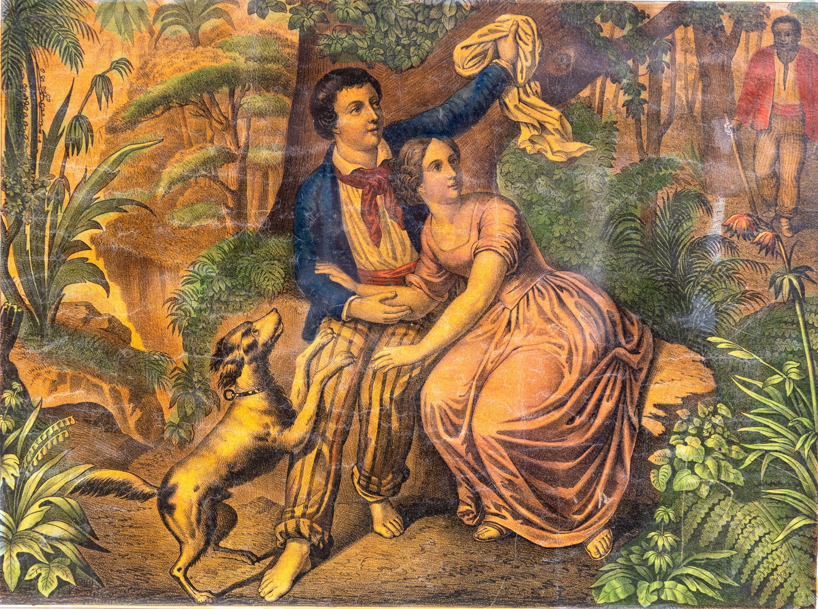 19th C Hand Colored Engravings (4) - 3