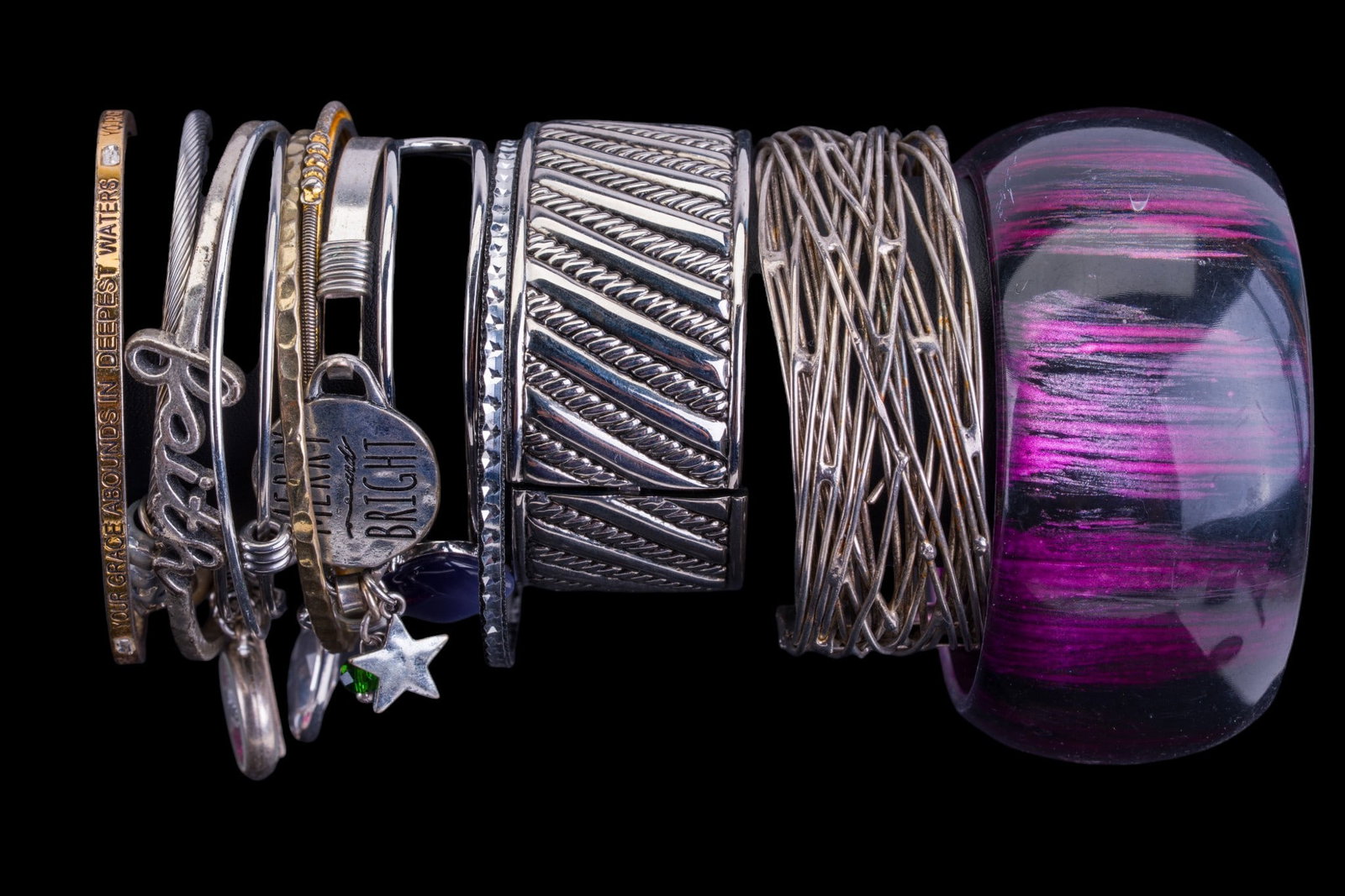 40+ Bangle & Cuff Bracelets - 2