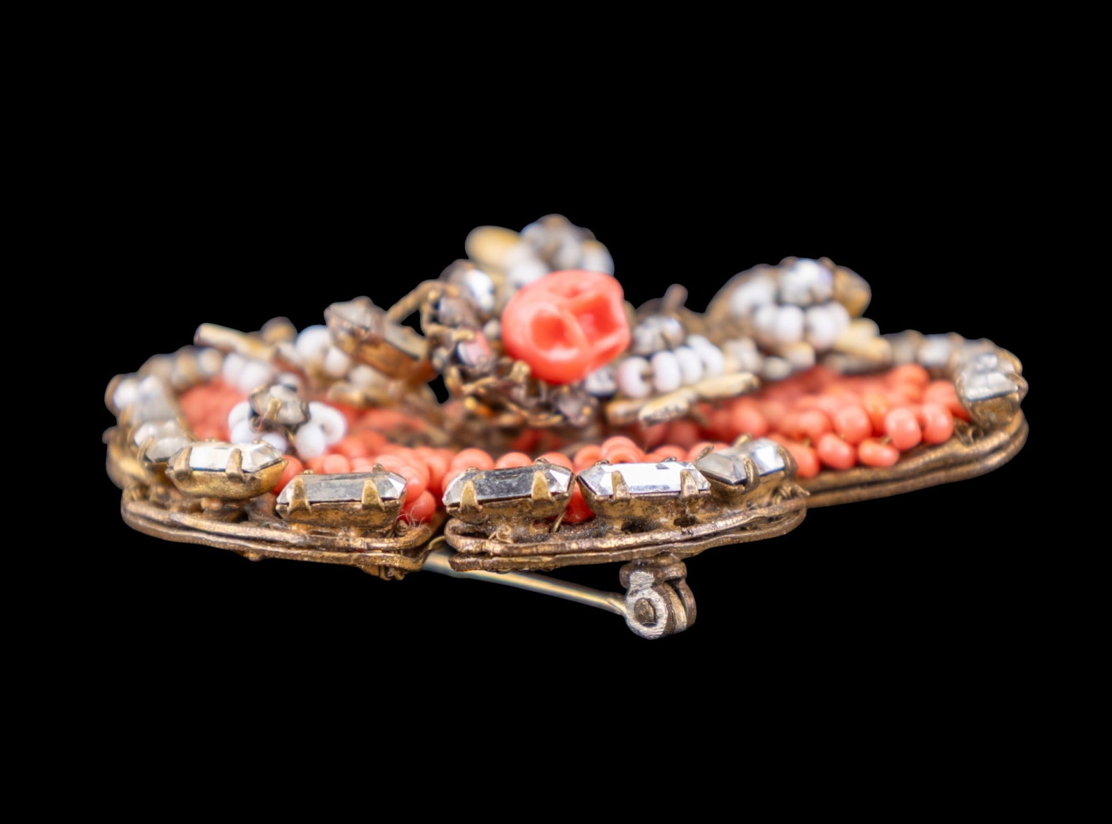 Unsigned Miriam Haskell Brooch - 4