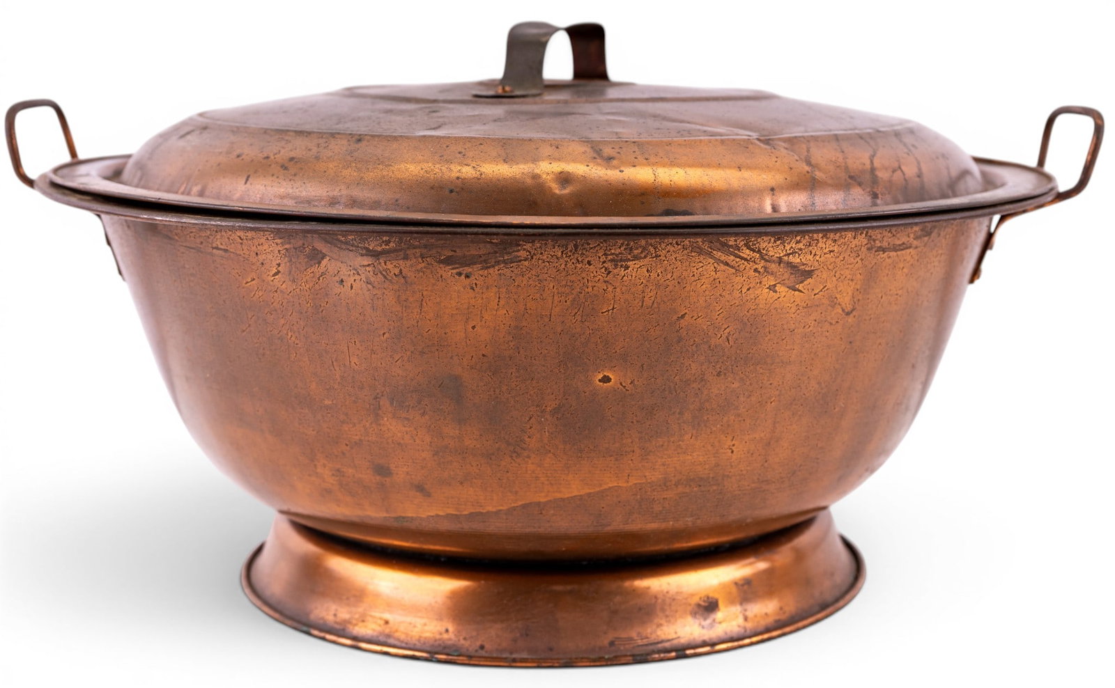 Antique Copper Dough Riser Pot - 2