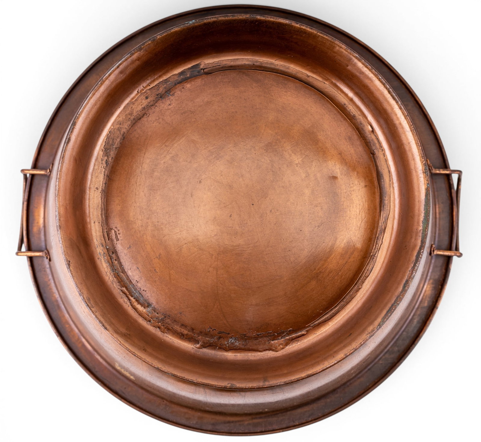 Antique Copper Dough Riser Pot - 4