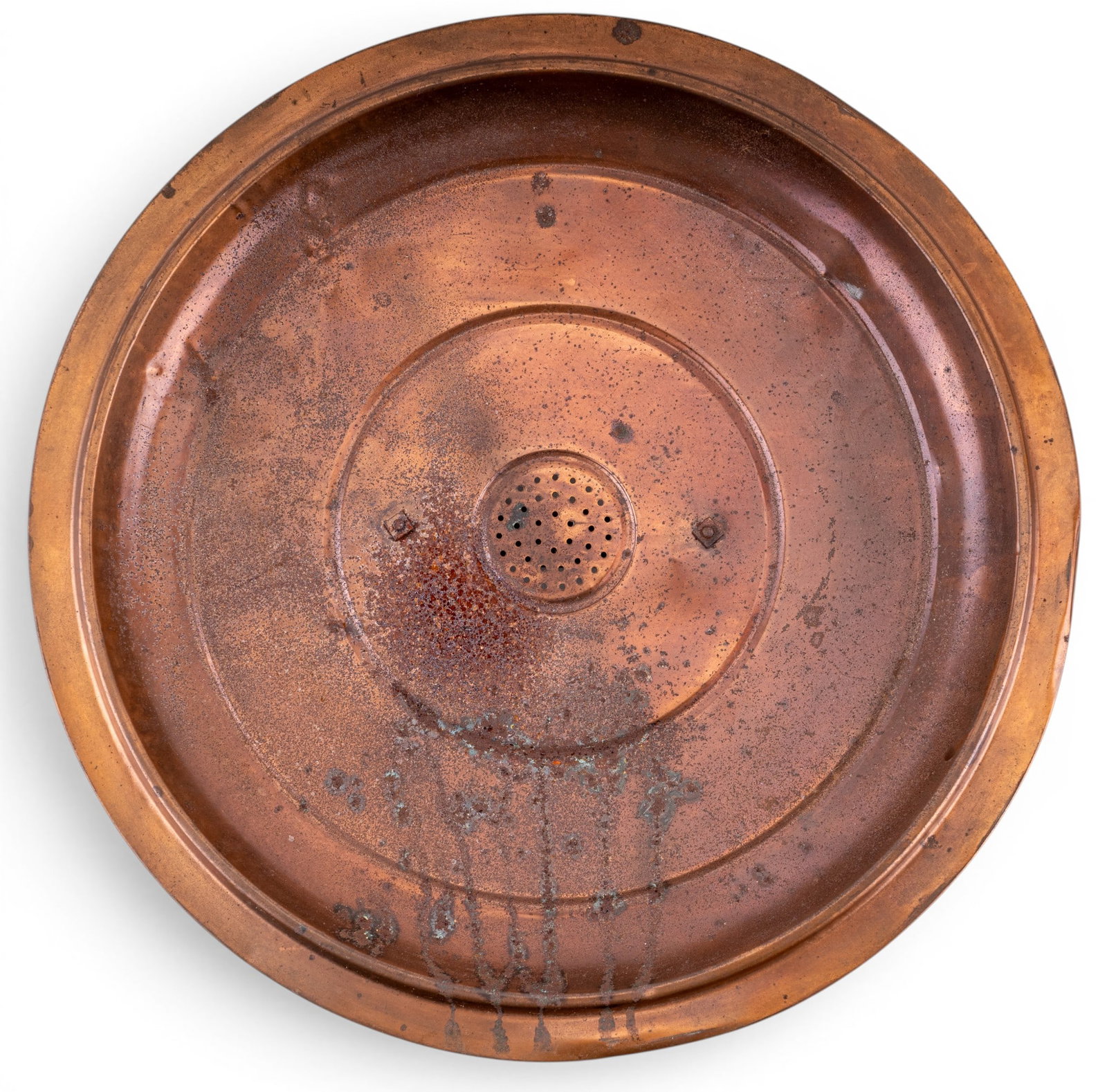 Antique Copper Dough Riser Pot - 6