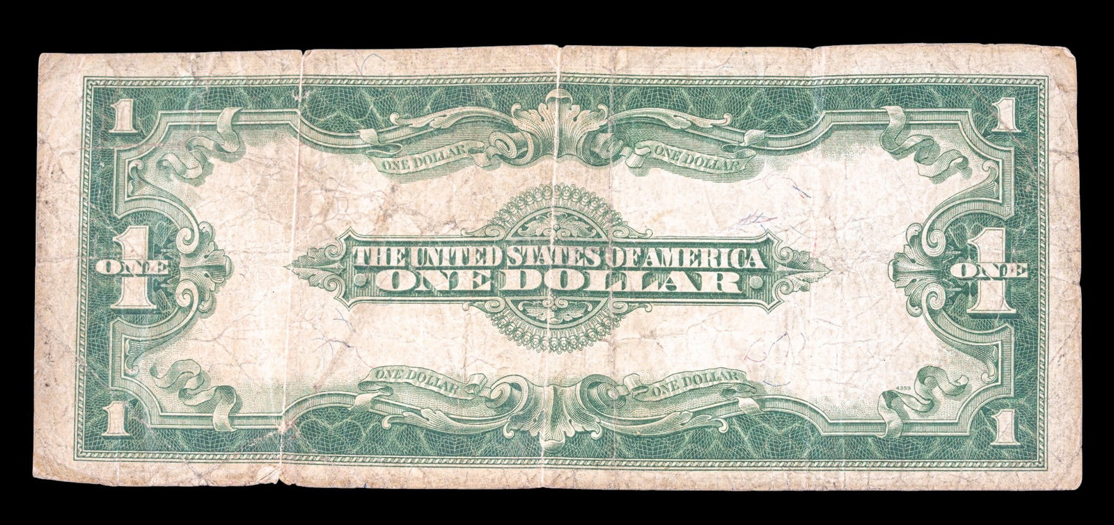 1923 Large Dollar Silver Certificate Note - 4