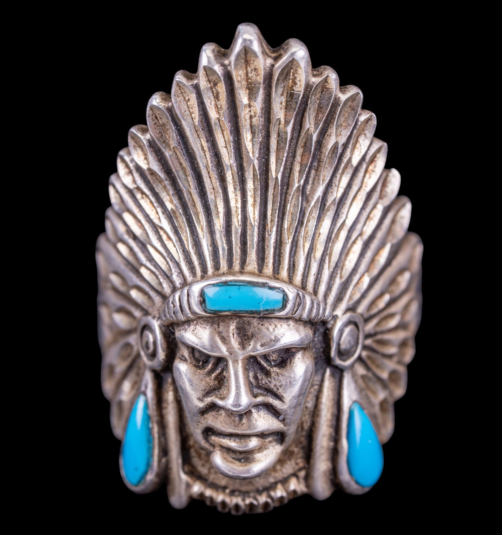 Sterling Silver Native Ring - 2