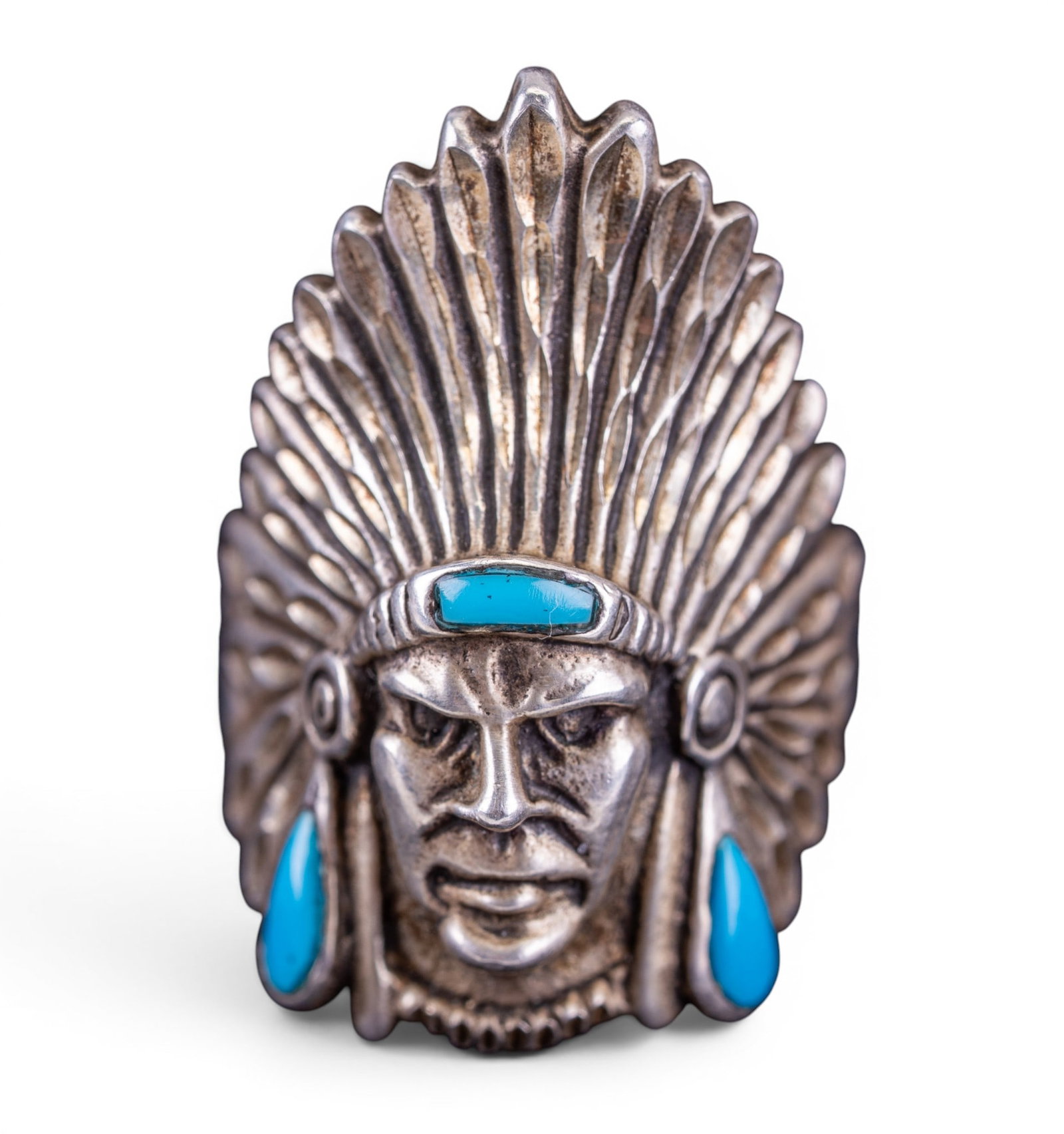 Sterling Silver Native Ring - 3