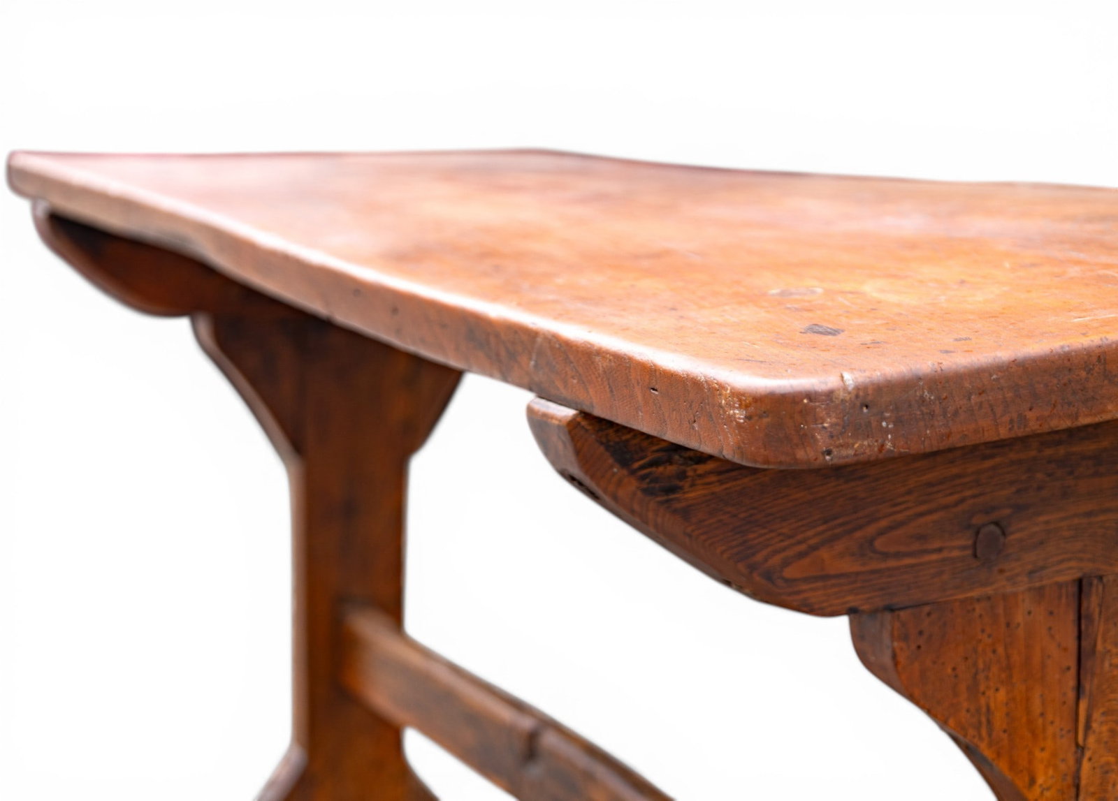 17th/18th C Fruitwood Library Table - 6