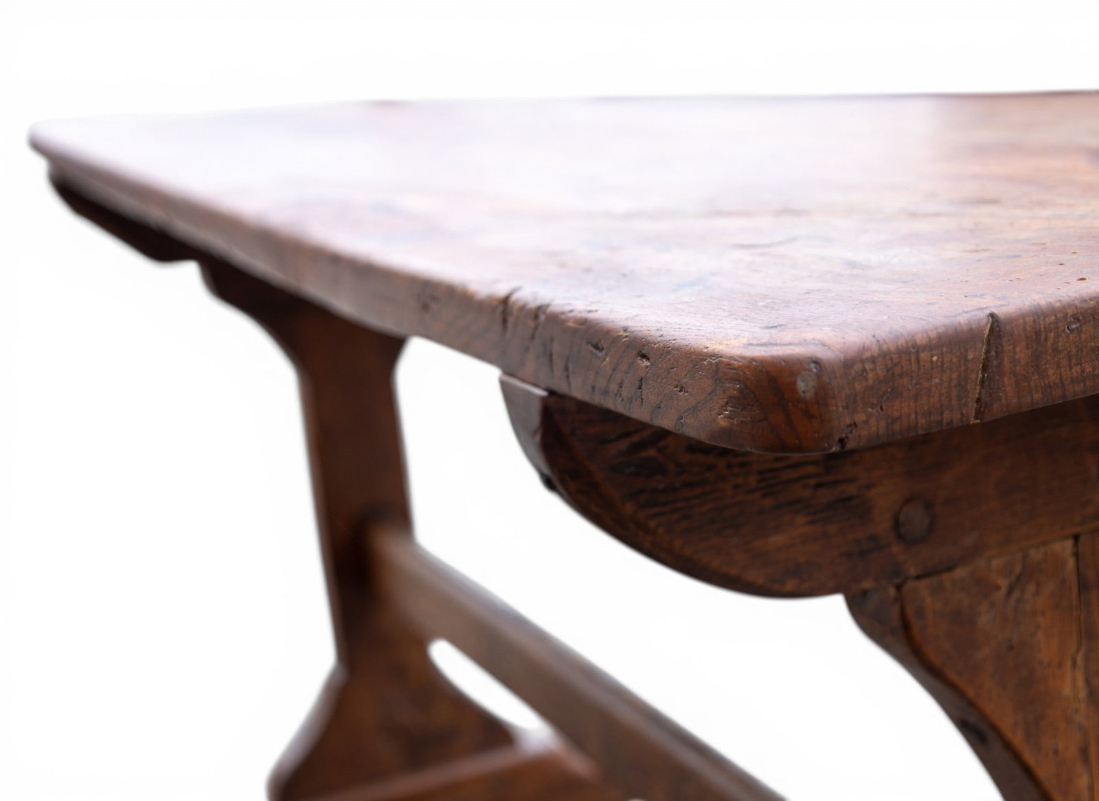 17th/18th C Fruitwood Library Table - 7