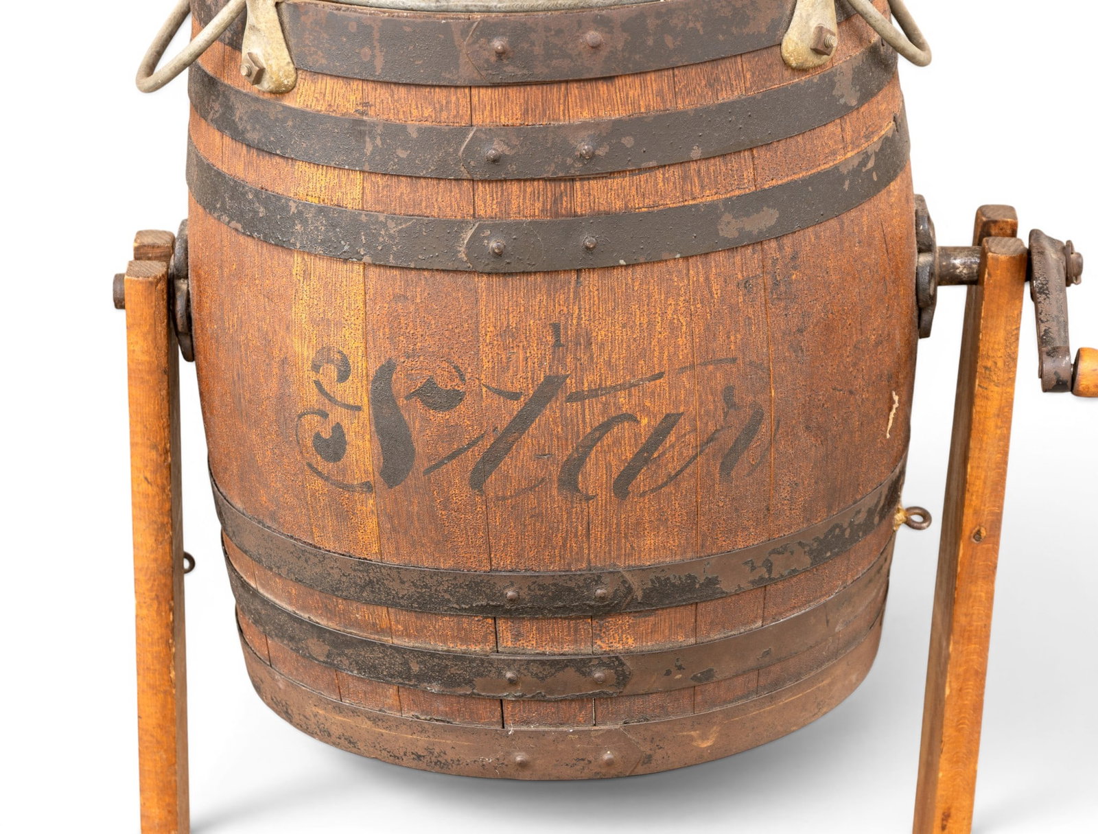 Barrel Butter Churn with Stand - 2