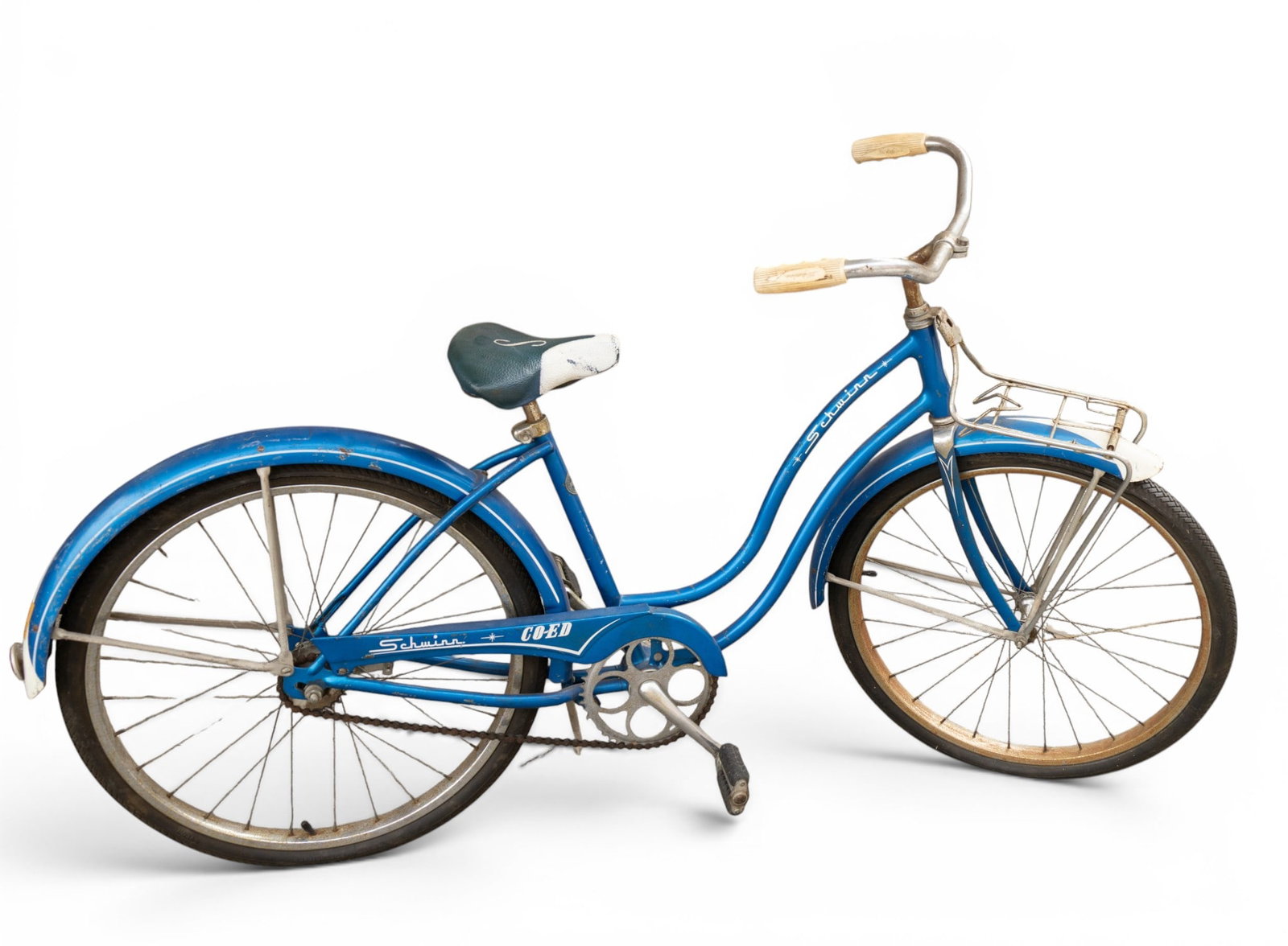 Vintage Blue Schwinn Co-Ed Bicycle? (1 of 9)