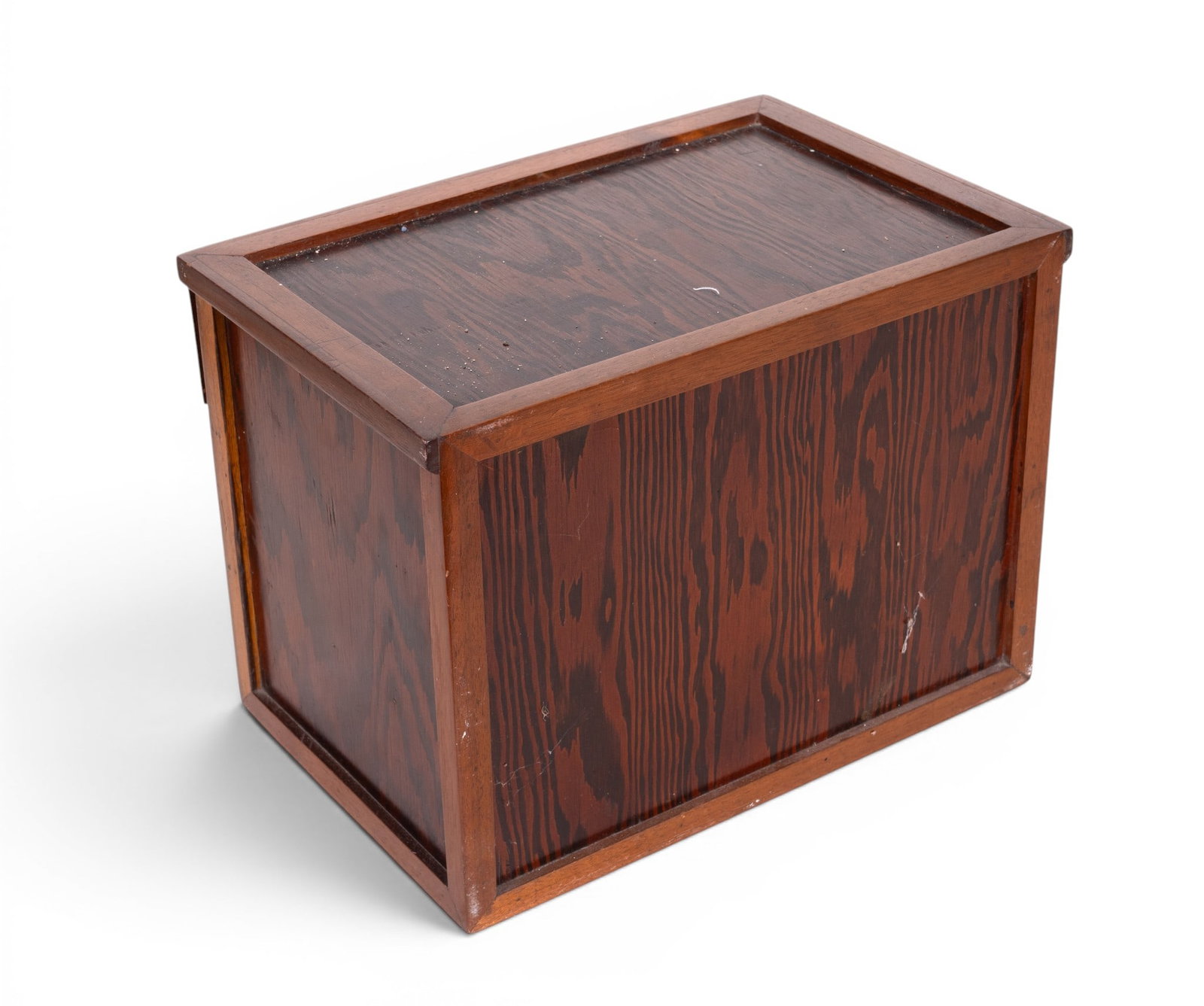 Antique Three Drawer Table Top Cabinet - 6