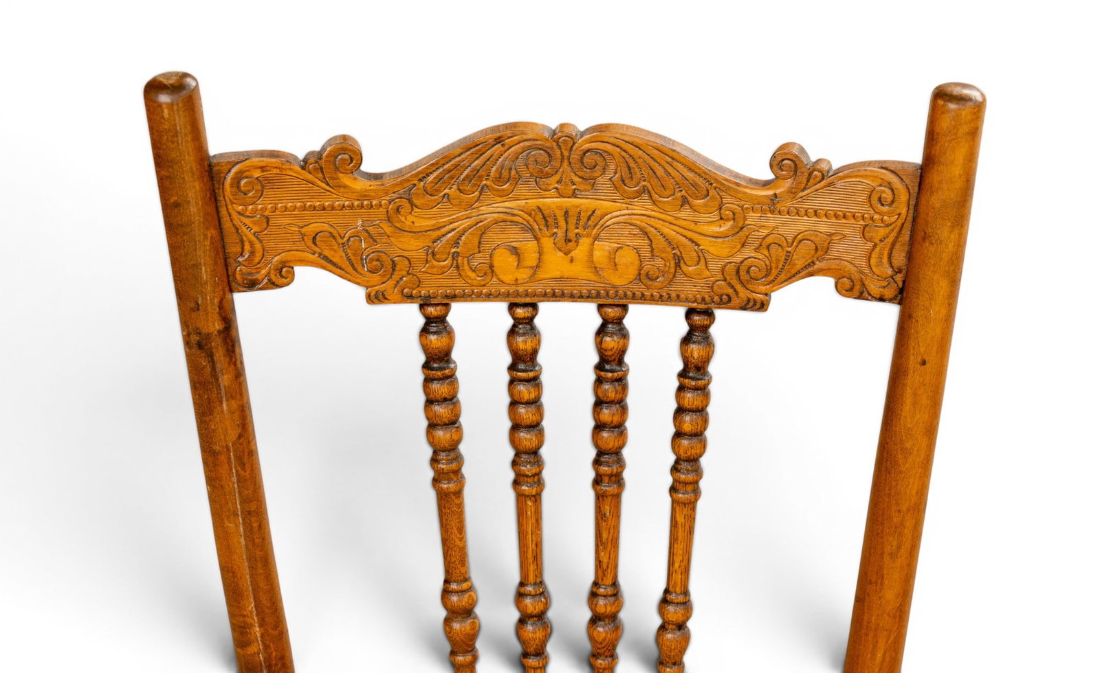 Cane Seat Spindle Back Chairs - 5