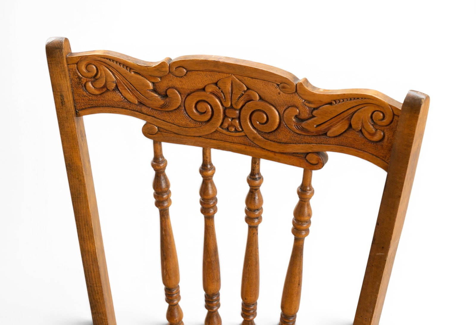 Cane Seat Spindle Back Chairs - 7