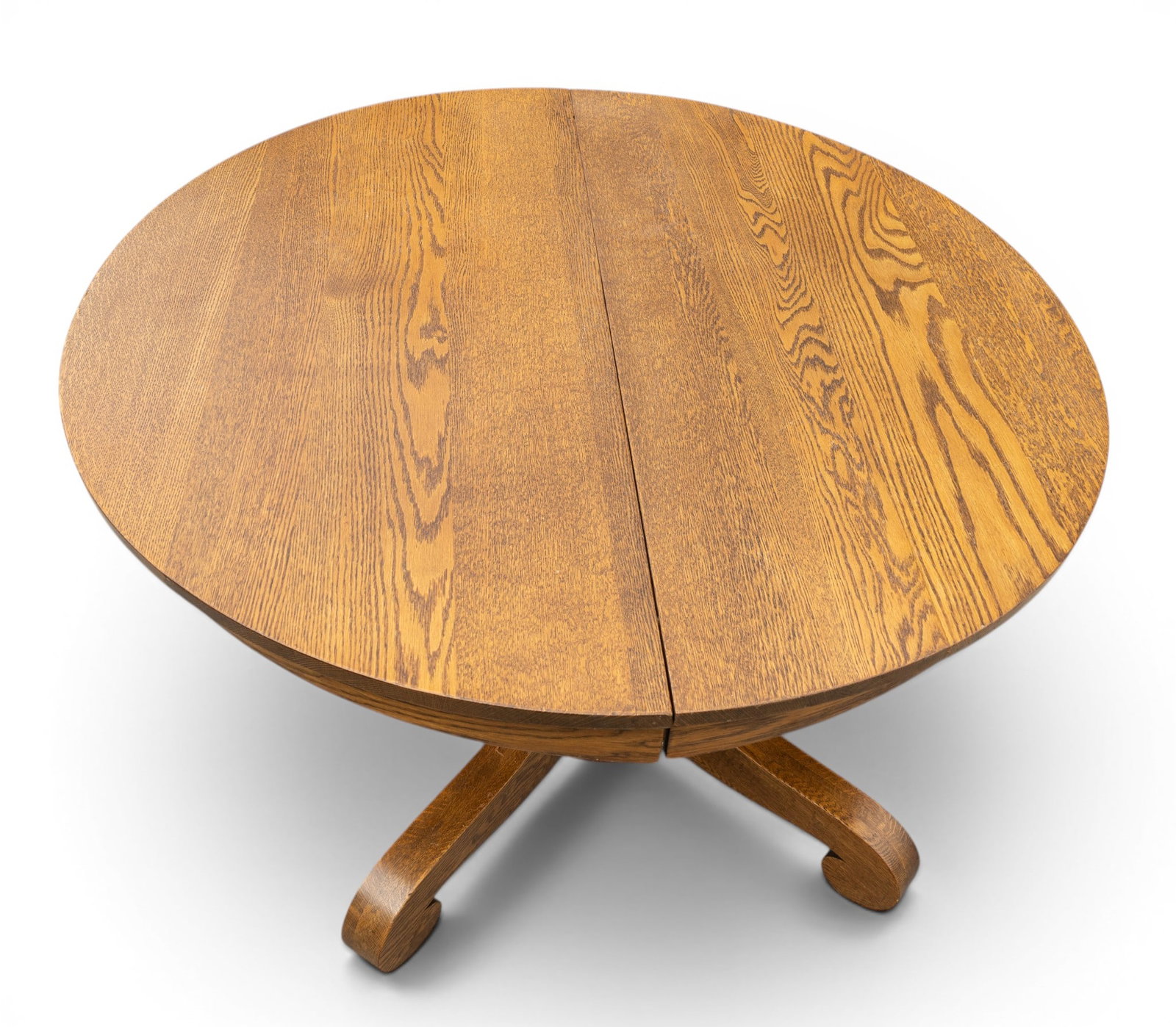 Oak Kitchen Table wirh Leaves - 2